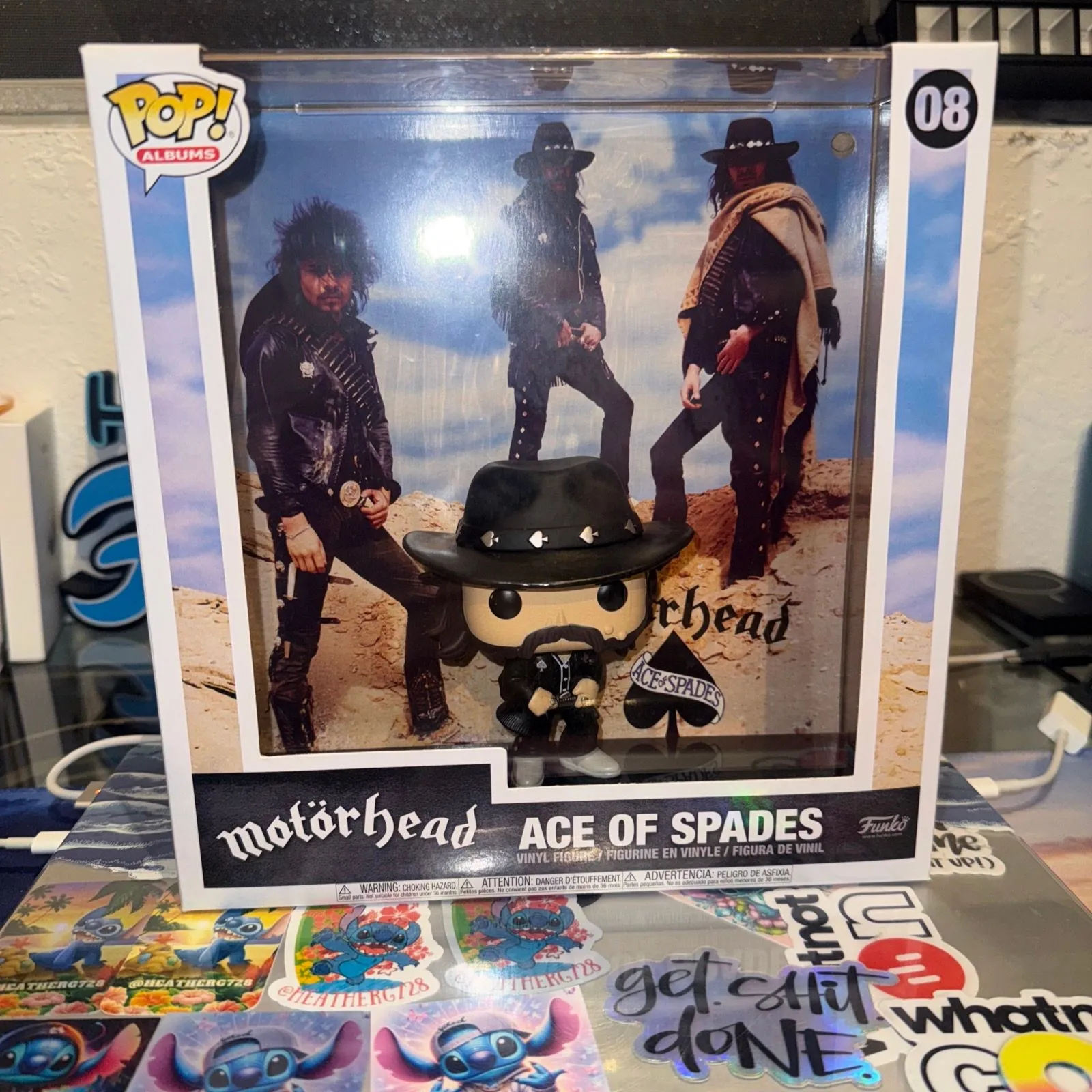 Product image for Funko Pop! Album Cover with Case: Ace of Spades #08 Minor Box Damage