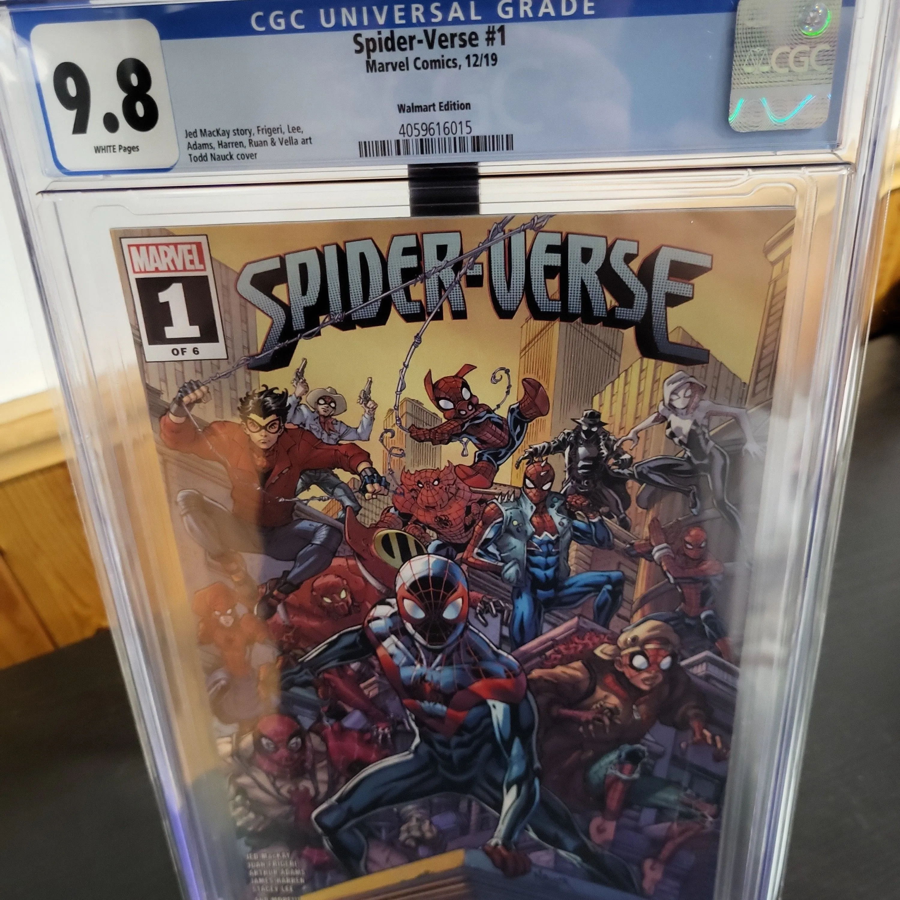 Product image for Spider-Verse 1 Walmart Edition CGC 9.8 2019