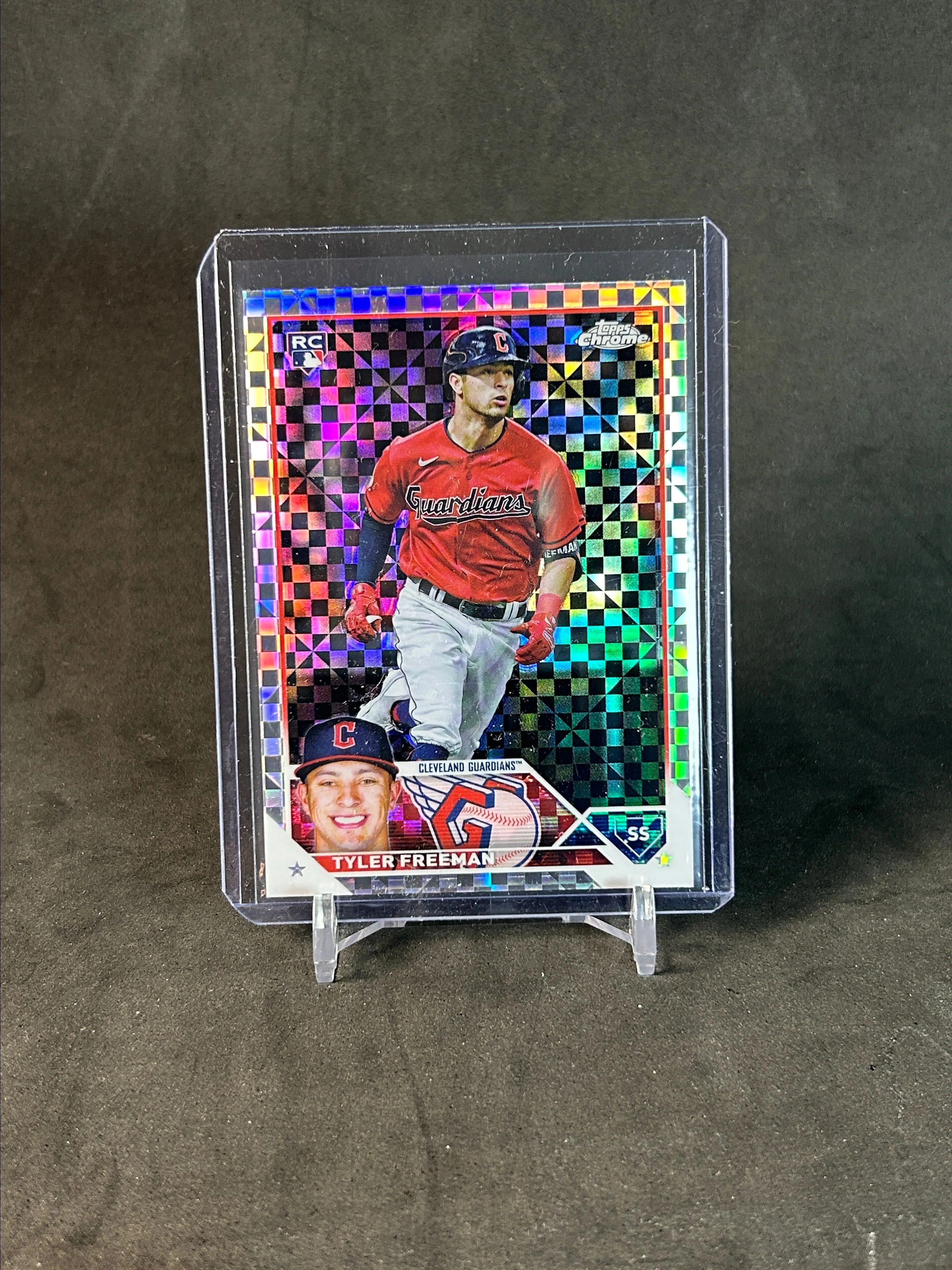 Product image for Tyler Freeman 2023 Topps Chrome RC Xfractor 
