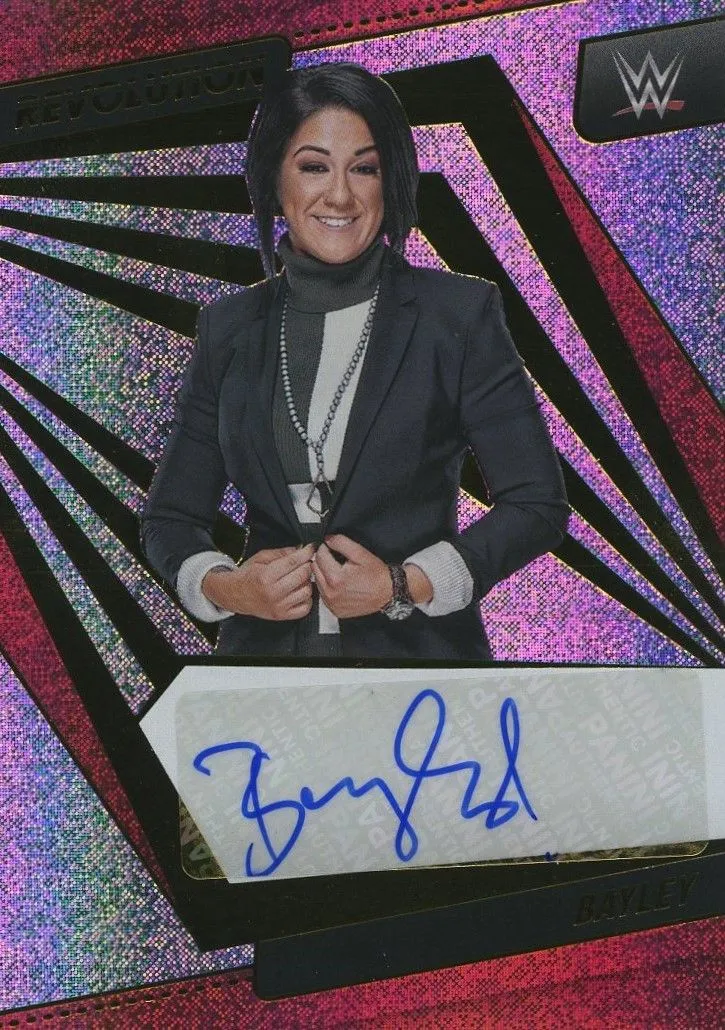 Product image for 2022 Panini Revolution Autograph Bayley AG-BLY