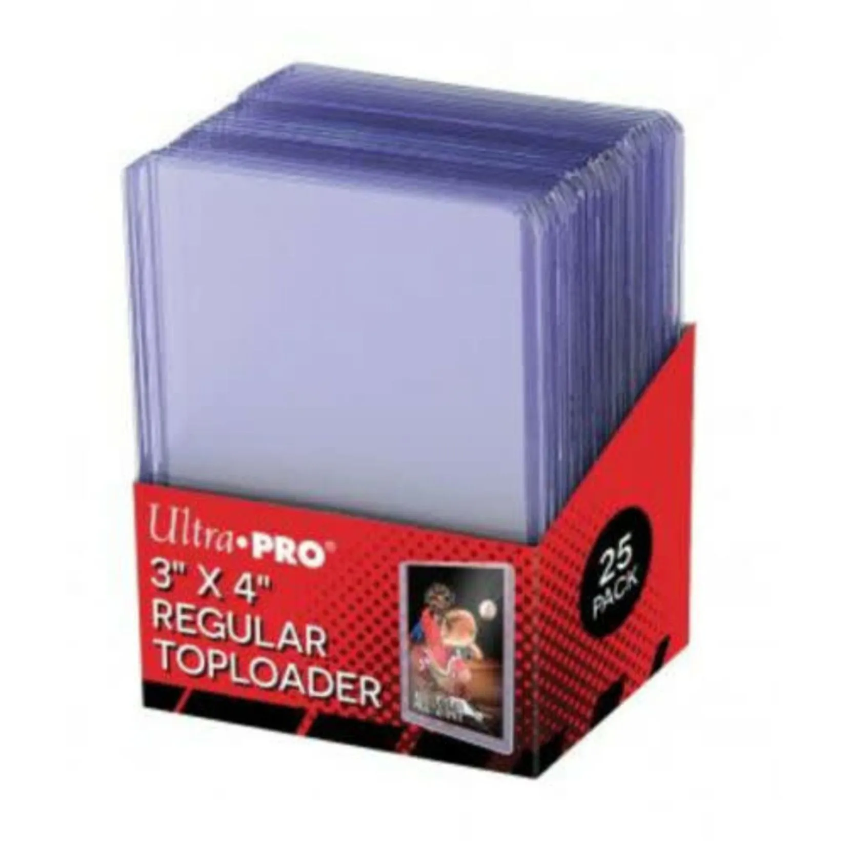 Product image for TCG Accessories: Toploader - Ultra Pro 3 x 4 ultra clear  25pk