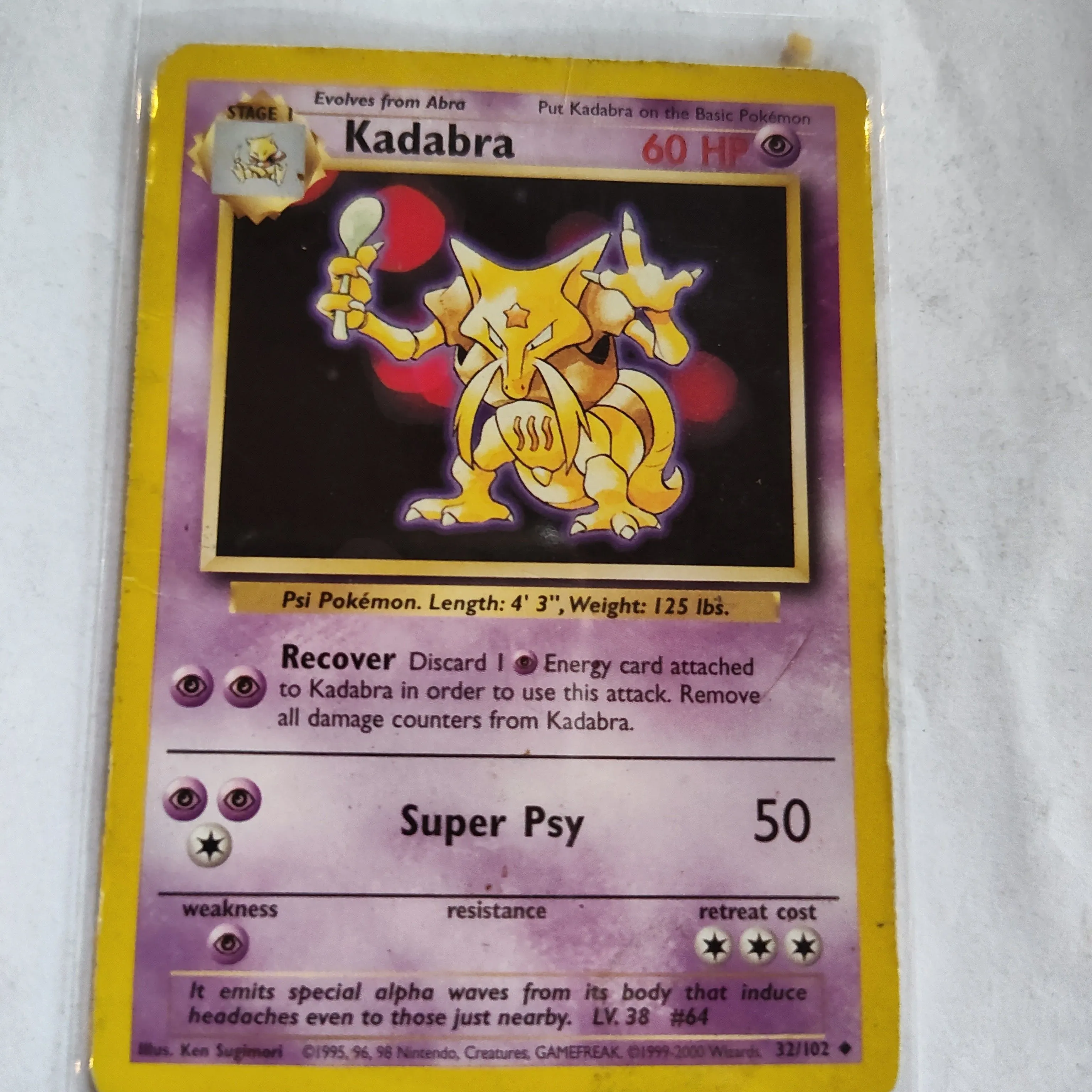 Product image for Pokemon Kadabra 32/102