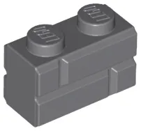 Product image for 100x Brand New 1x2 Lego Brick with Masonry Profile