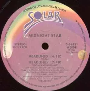 Product image for Midnight Star ‎– Headlines [12] R&B