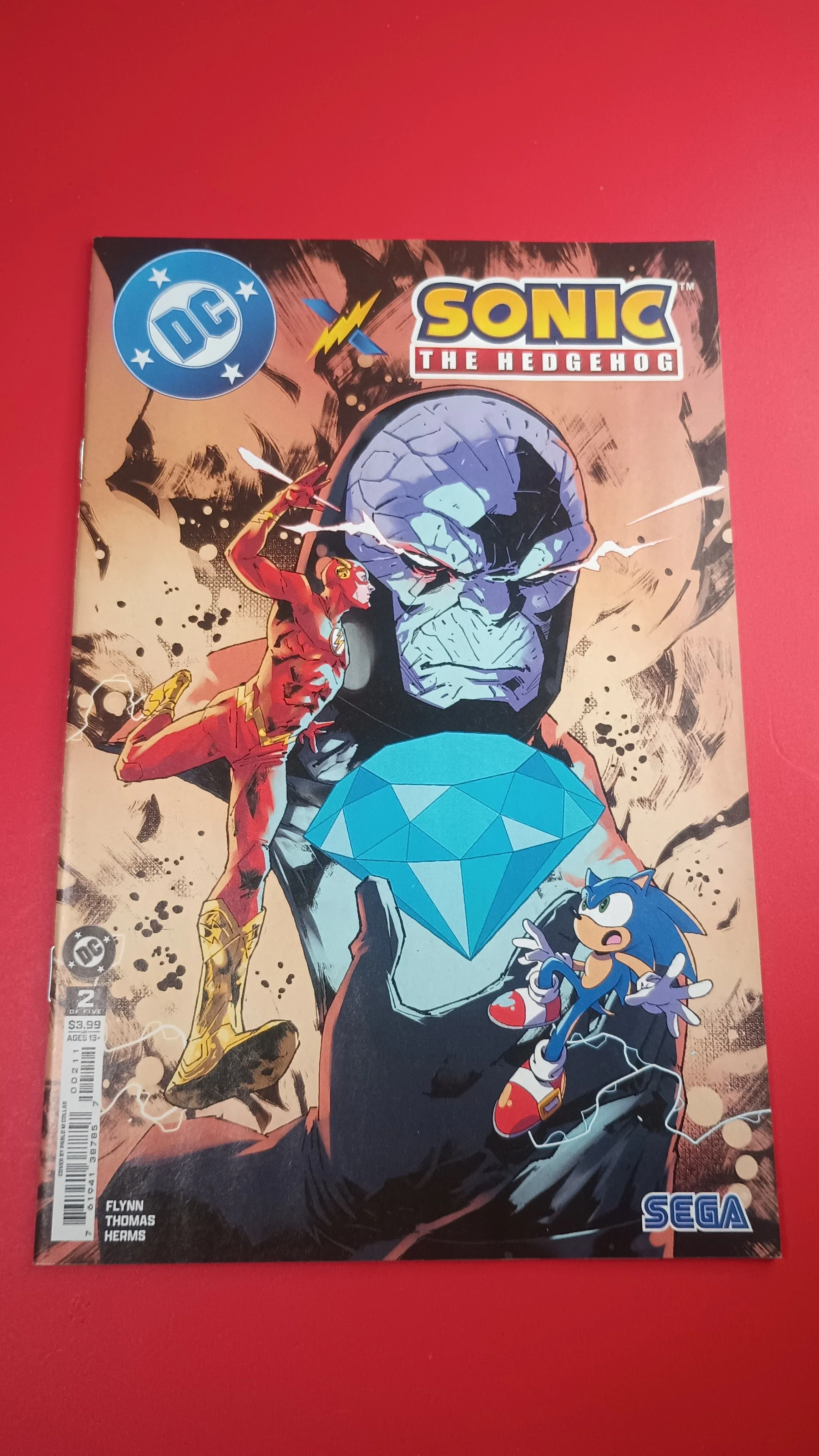 Product image for DC x Sonic The Hedgehog #2