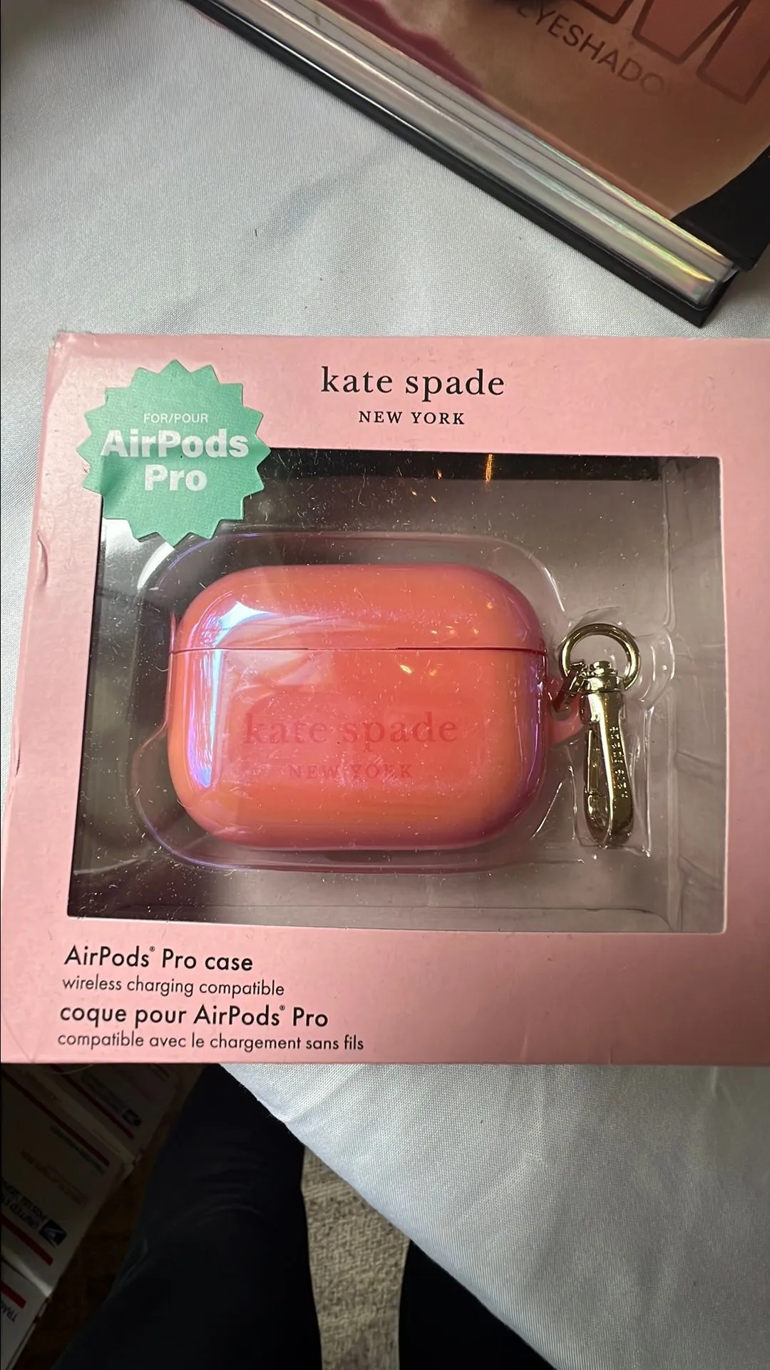 Product image for Kate spade AirPods Pro CASE pink!