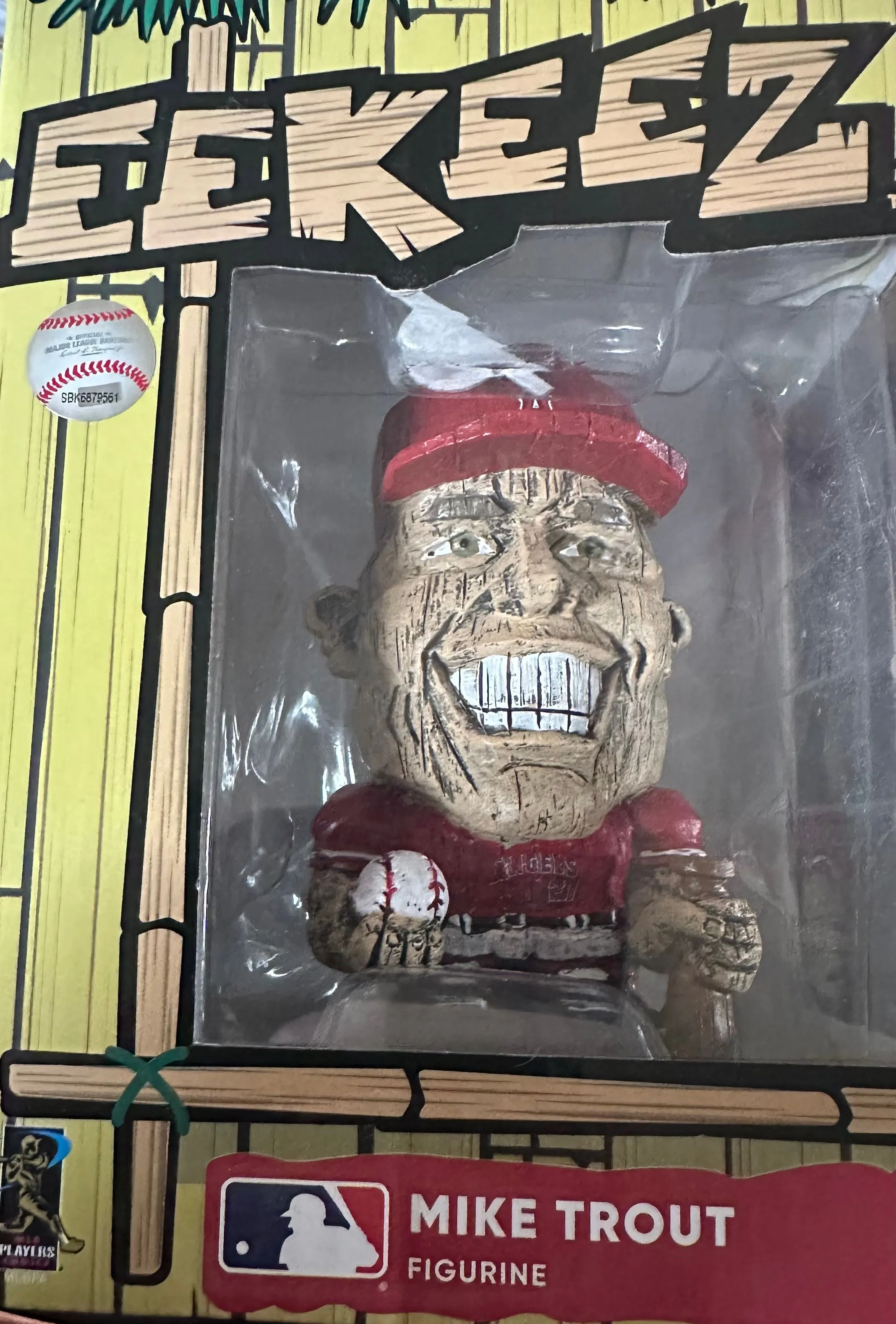 Product image for EEKEEZ:  LA ANGELS: MIKE TROUT MLB Collectible Figure By FOCO