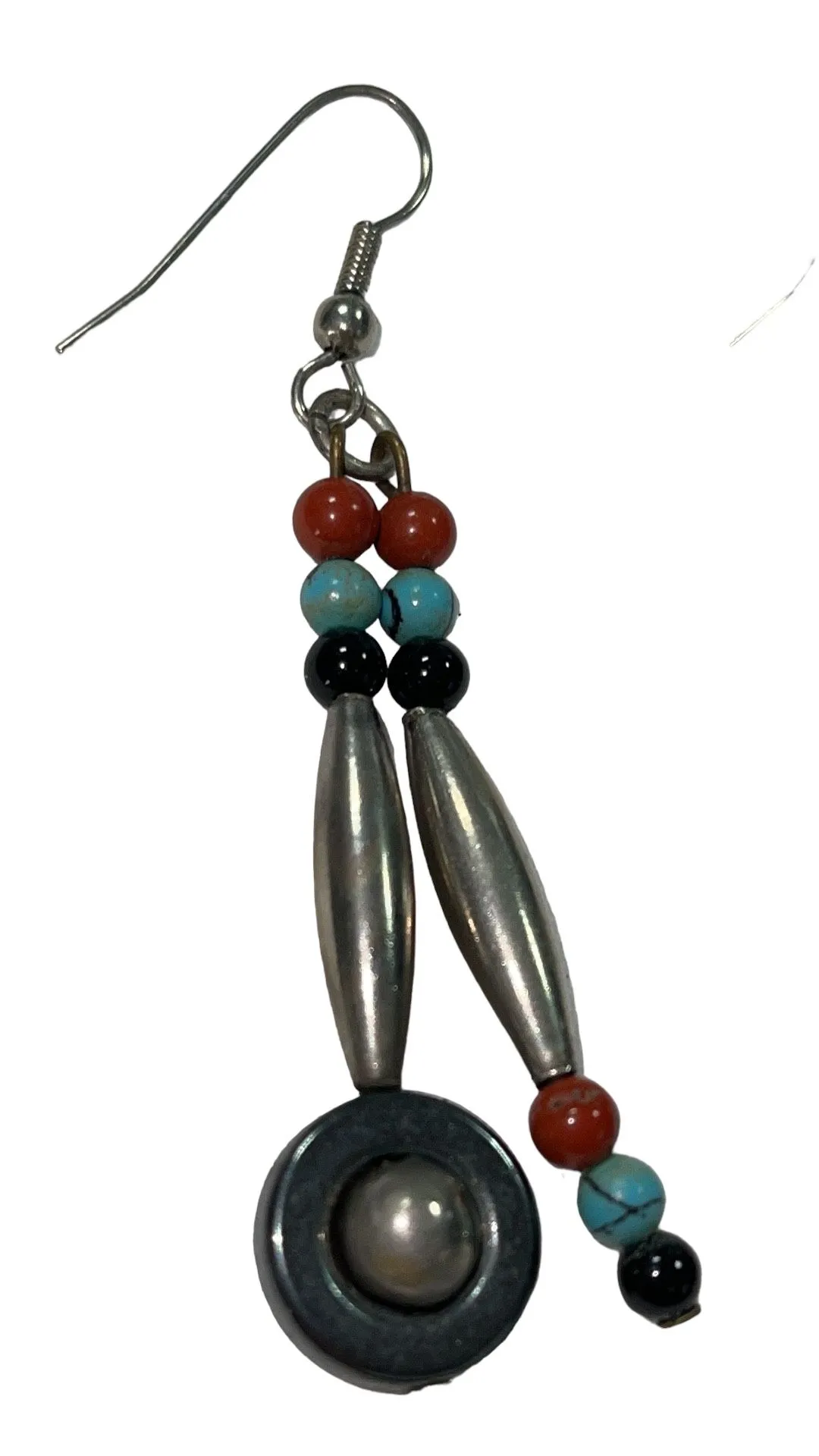 Product image for Silver, Hematite and turquoise