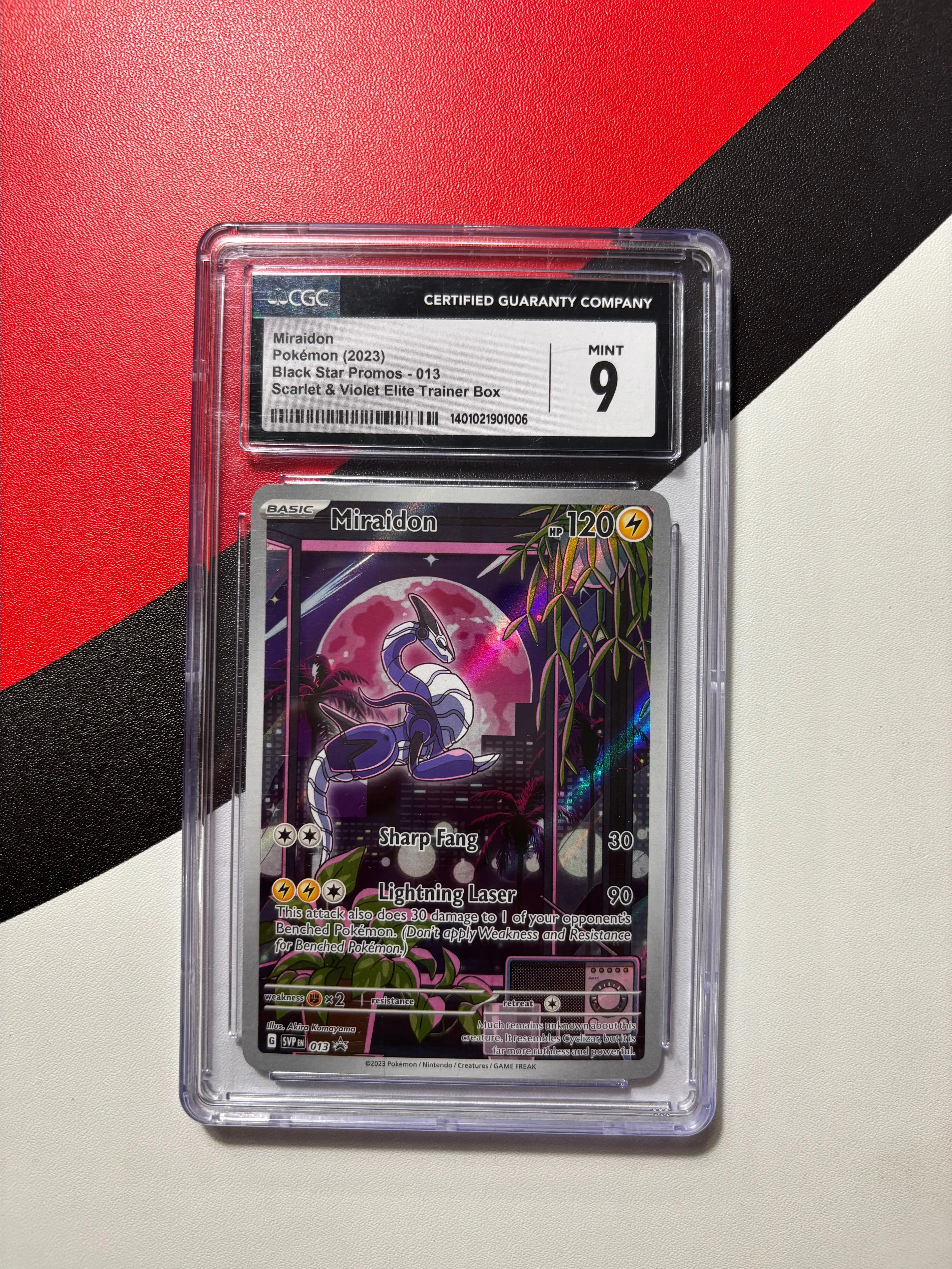 Product image for Miraidon Promo Slab
