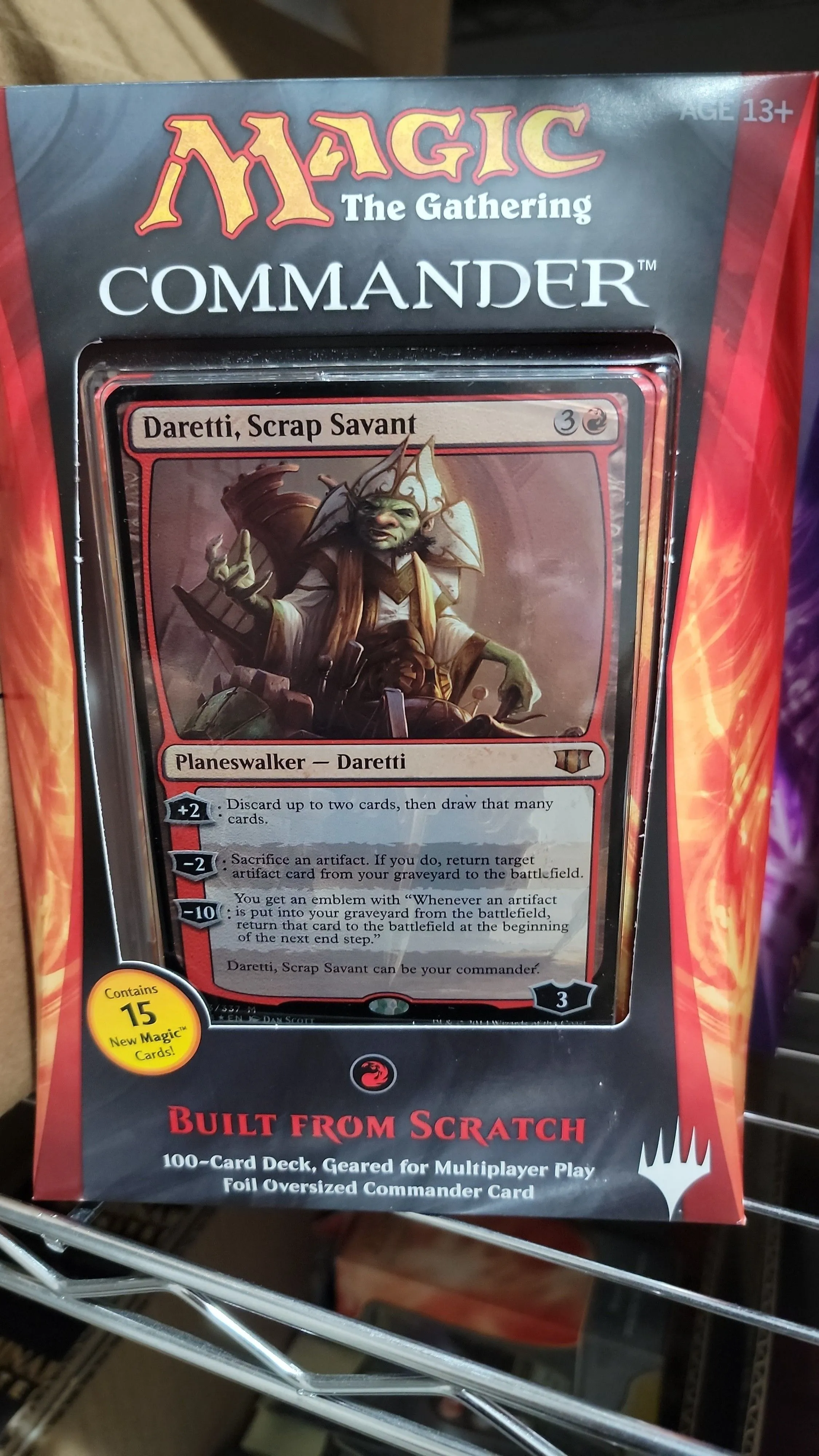 precon: built from scratch [daretti scrap savant]  Whatnot: Shop, Sell,  Connect