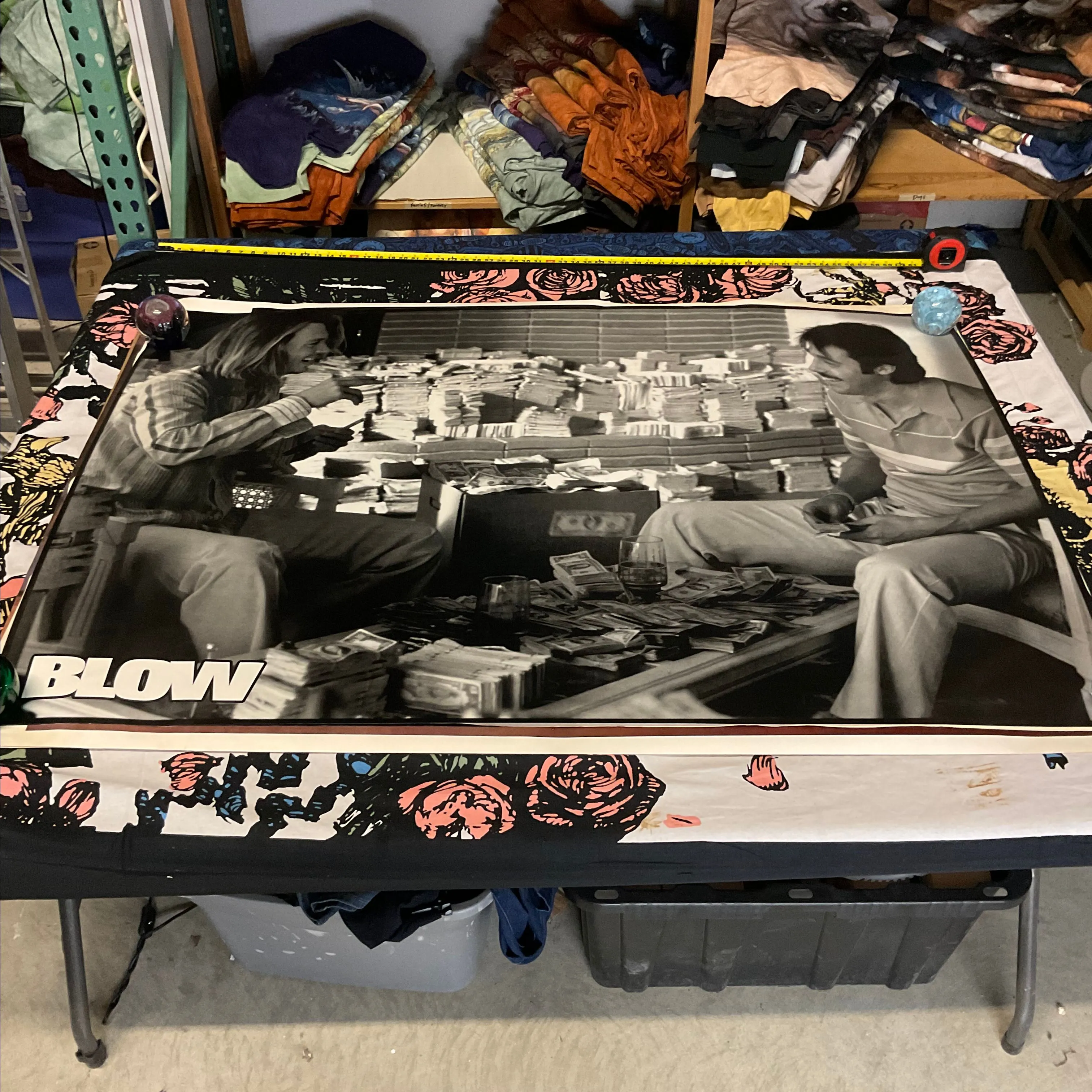 Product image for Vintage Blow Subway Poster