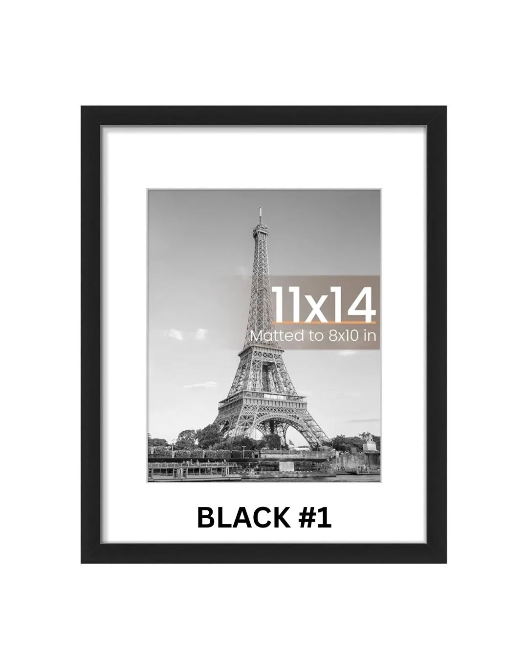 Product image for Frames A - Frame Only 11x14 with mat. Chose your color