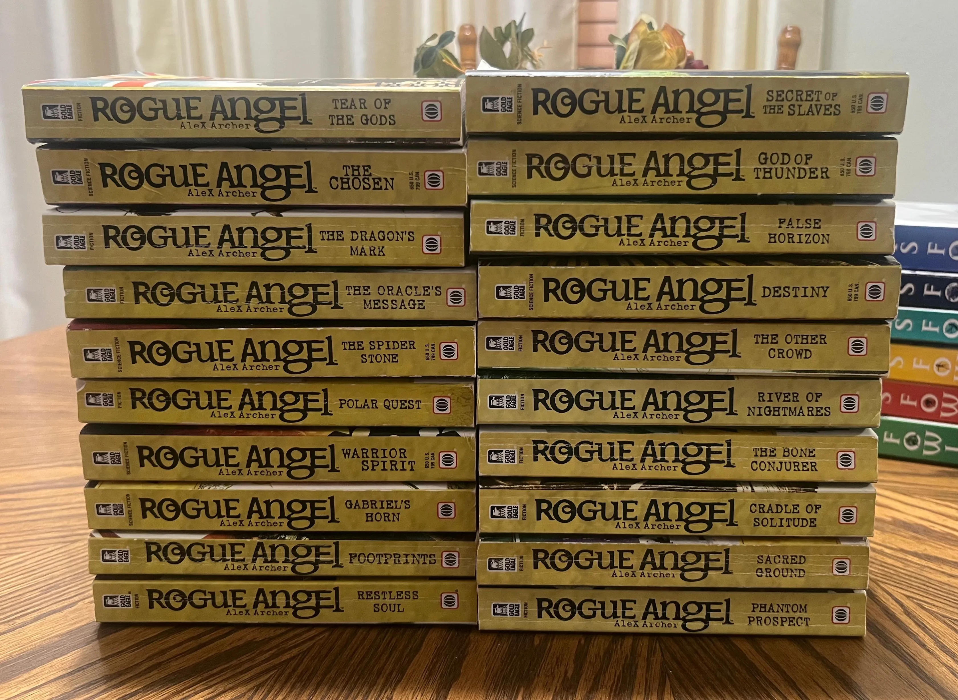 Product image for (Paperbacks) Rogue Angel by AleX Archer - Lot of 20