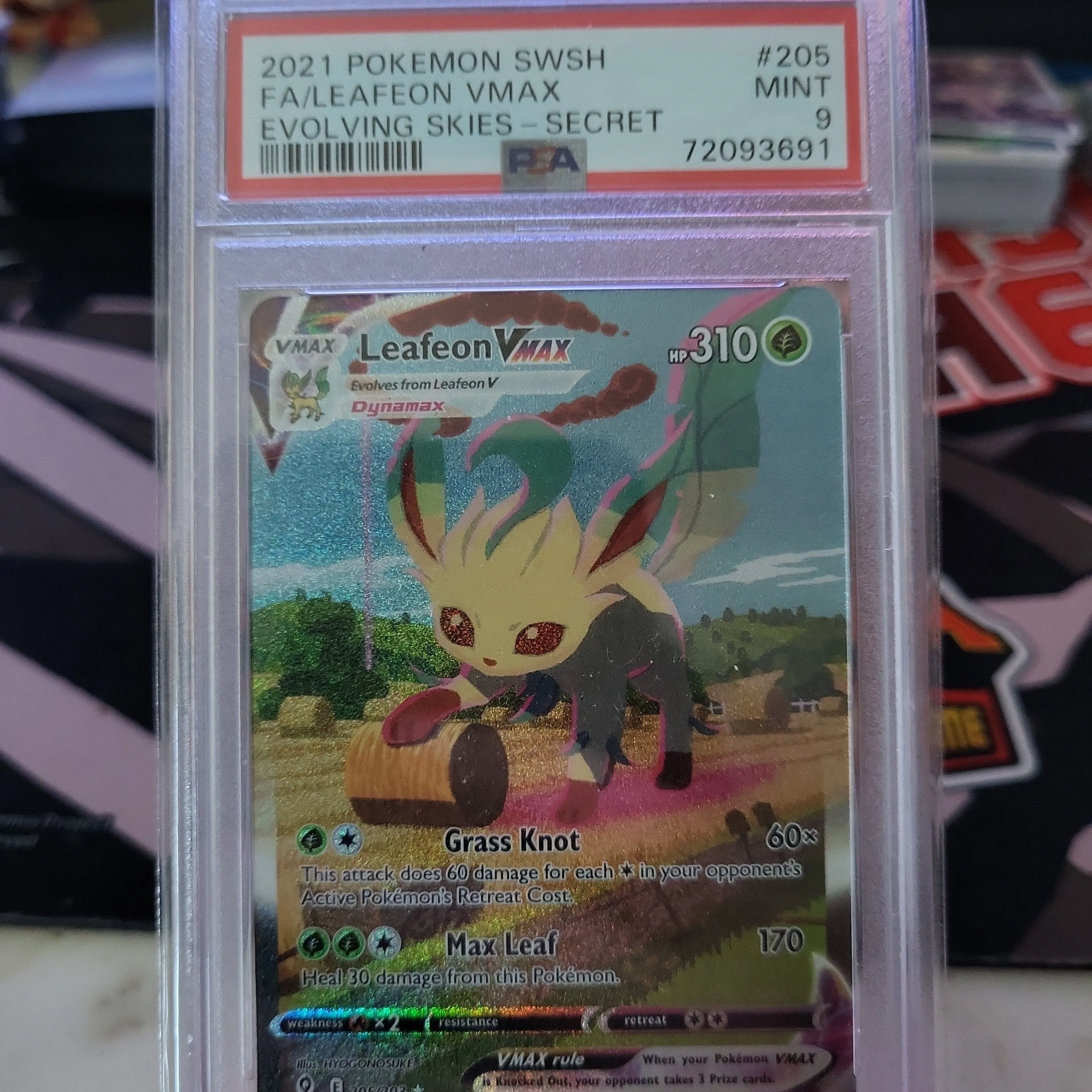Product image for Leafeon Vmax Alt art