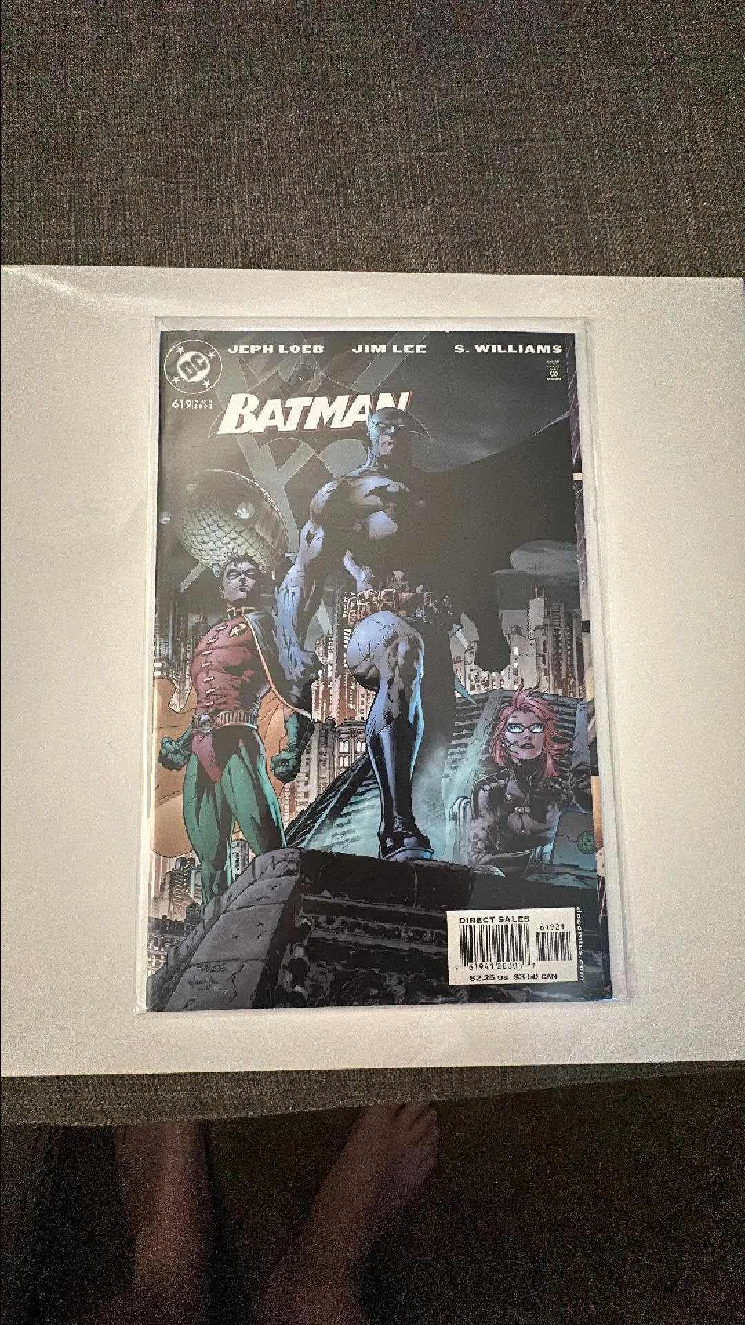 Product image for Batman #619 Heroes Gatefold Key