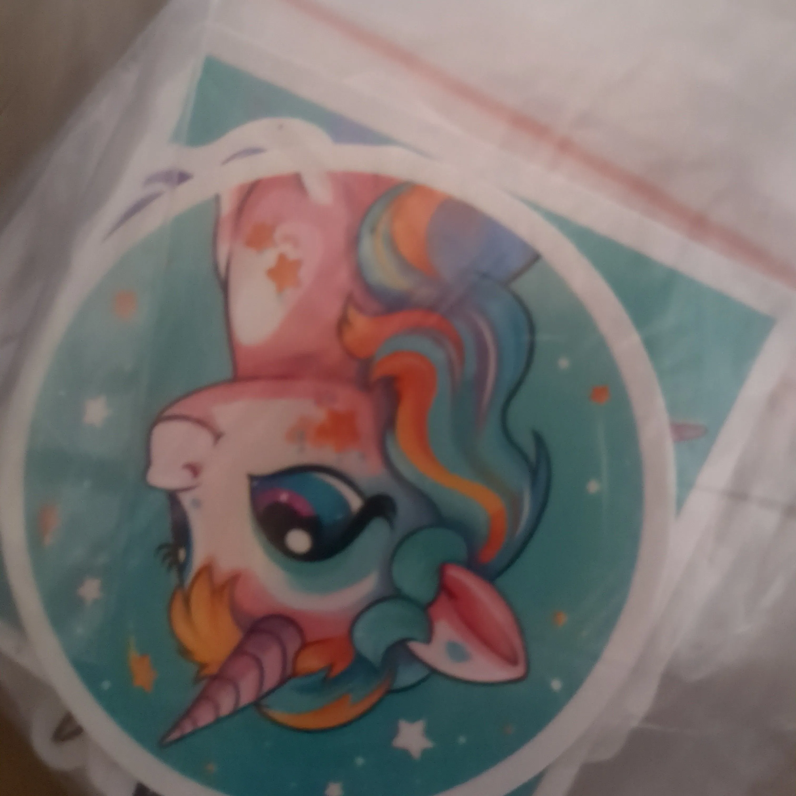 Product image for CHEAP ASS SHIPPING small handful of unicorn stickers