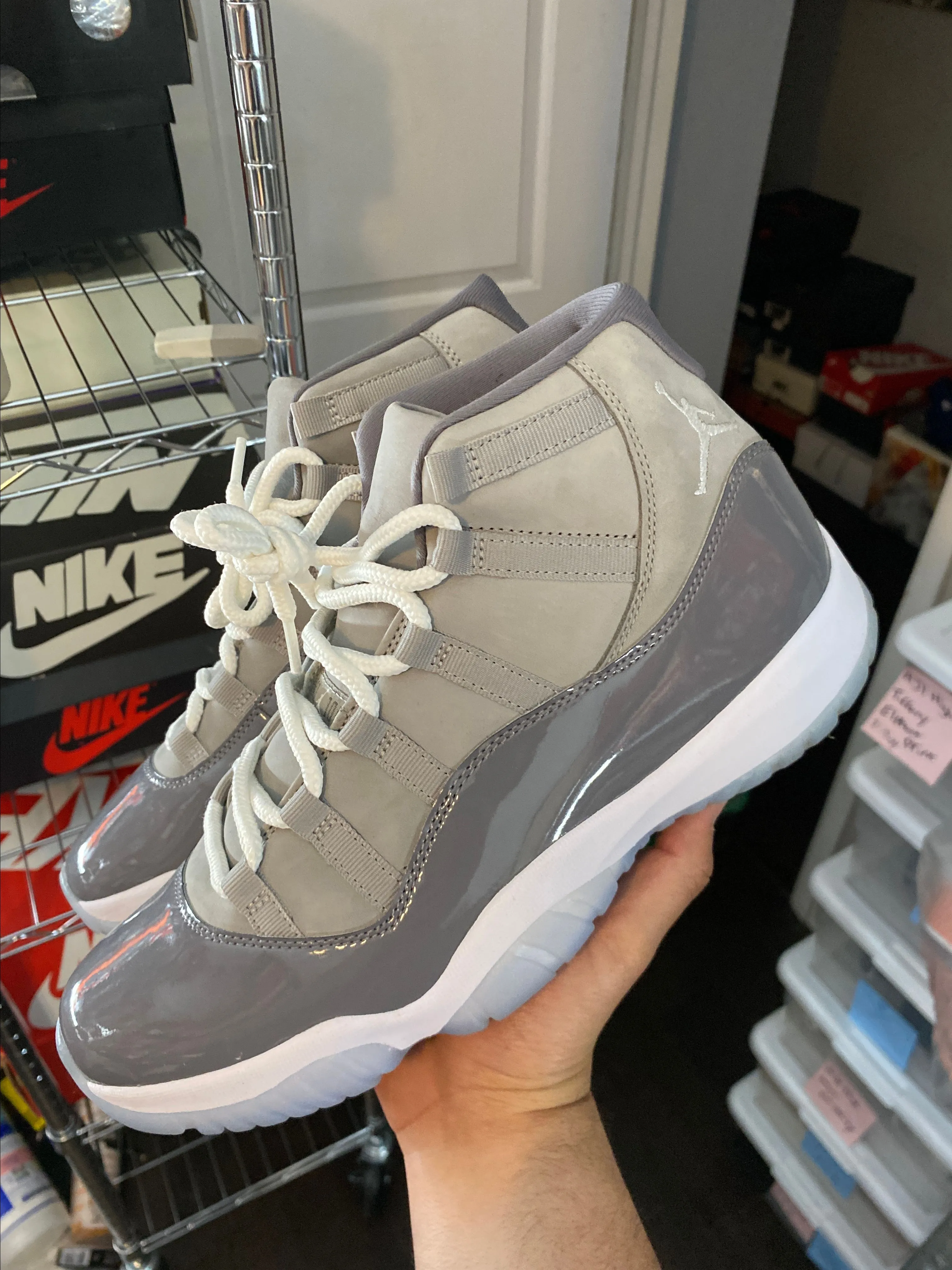 Product image for Size 11.5 - Jordan 11 High Cool Grey