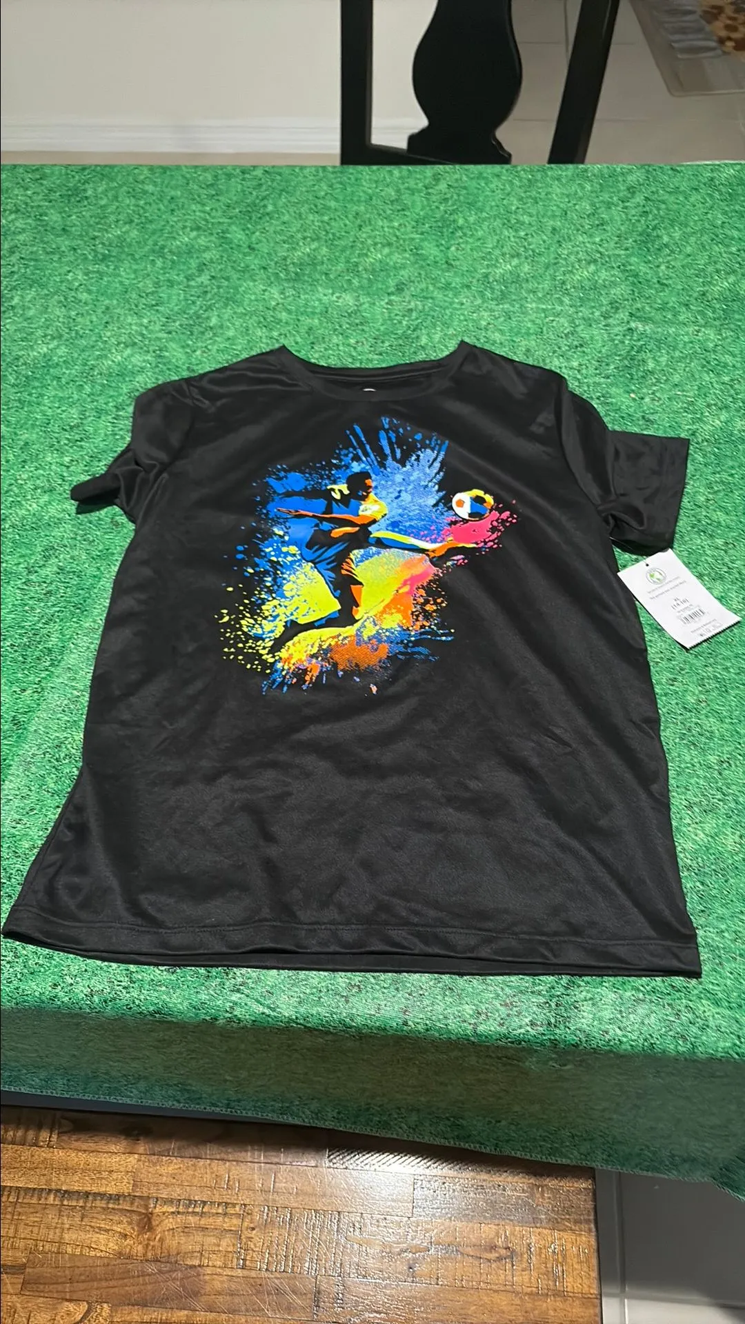 Product image for NWT boys XL  14/16 soccer shirt