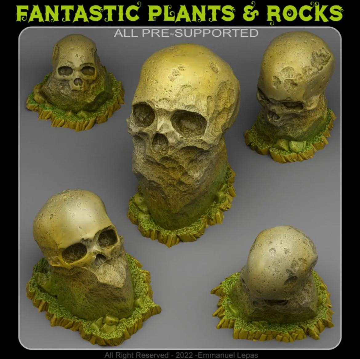 Product image for Giant Skull Stones
