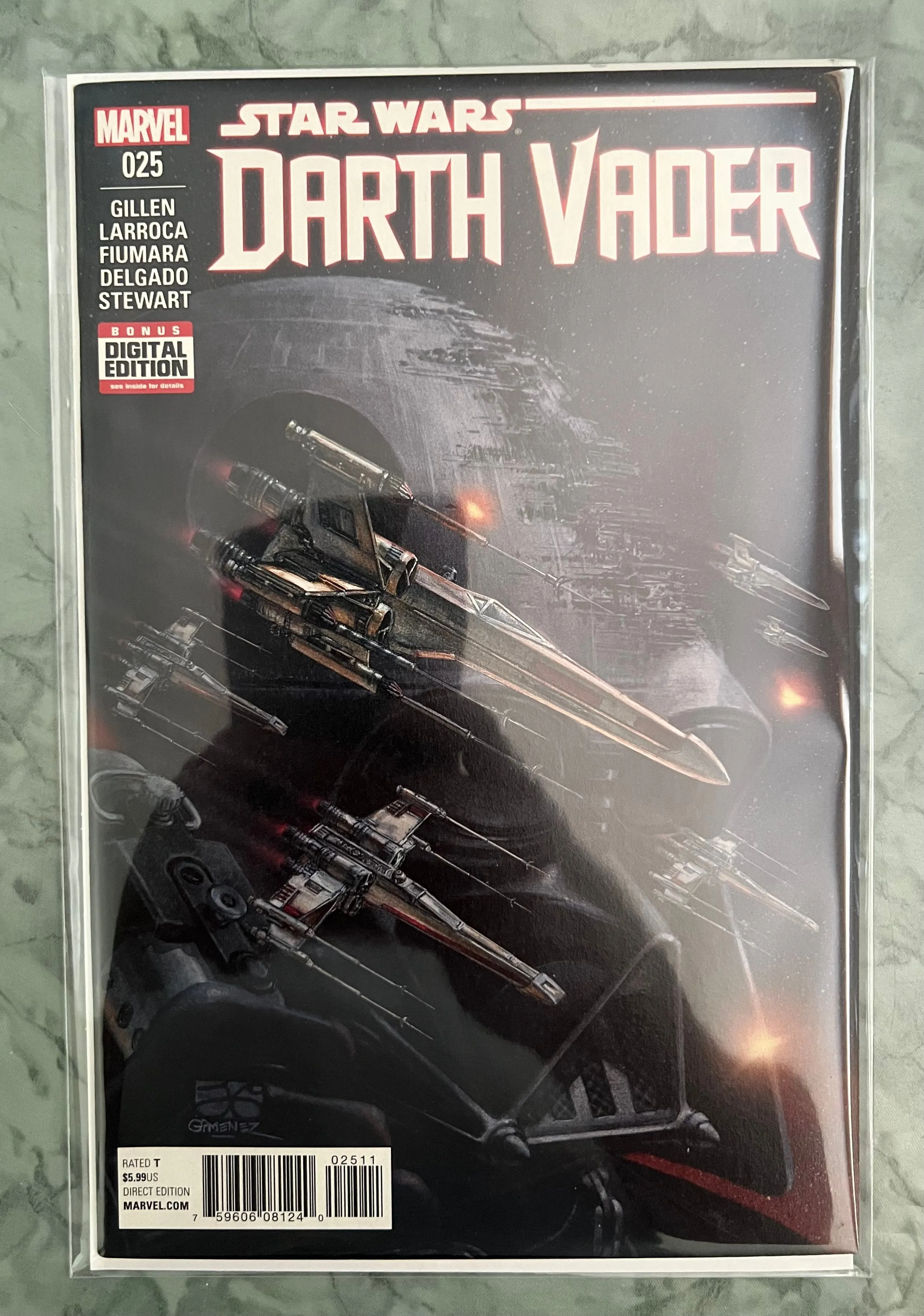 Product image for STAR WARS DARTH VADER 25 MARVEL 2016