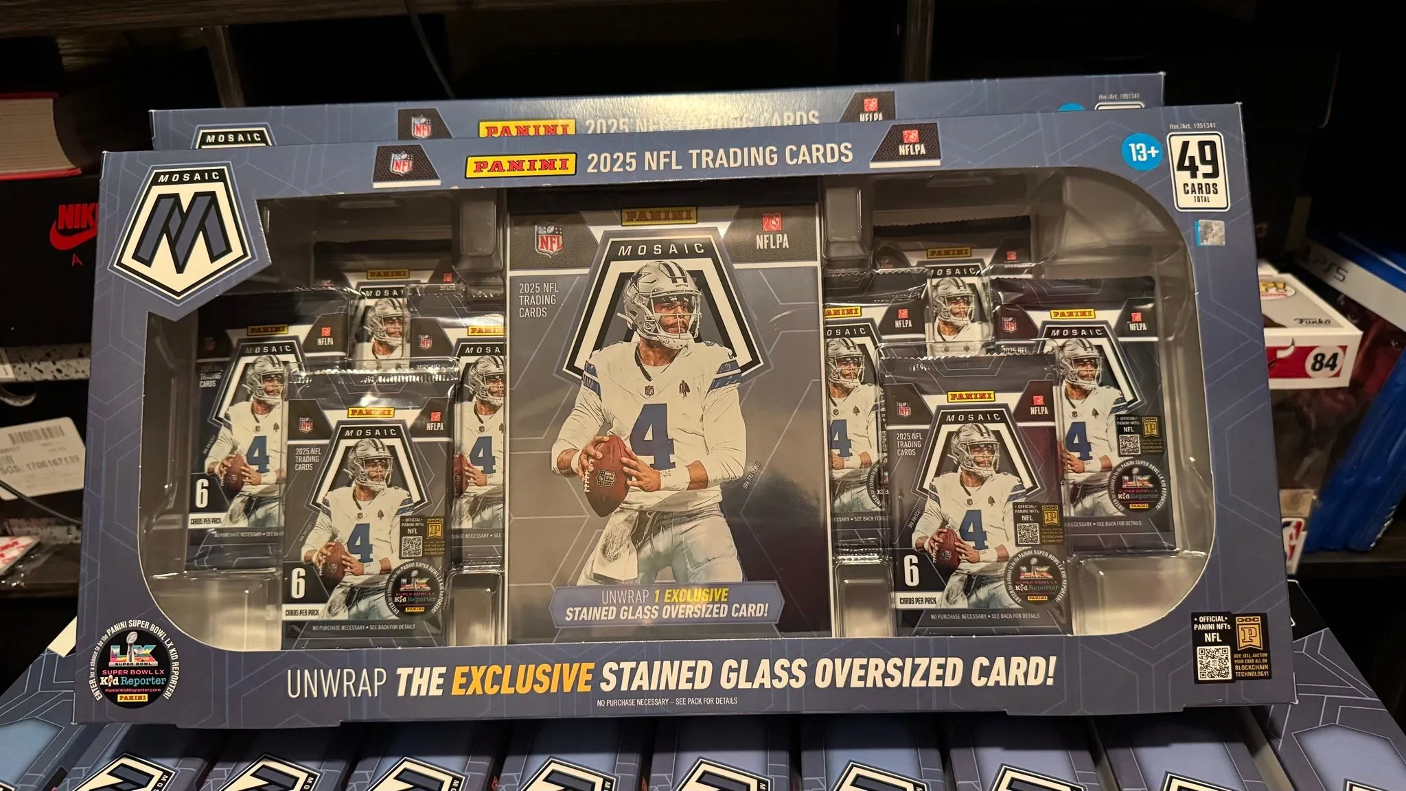 2025 Panini Mosaic Football Bundle Box Jumbo Stained Glass-COSTCO  EXCLUSIVE!  Whatnot: Shop, Sell, Connect