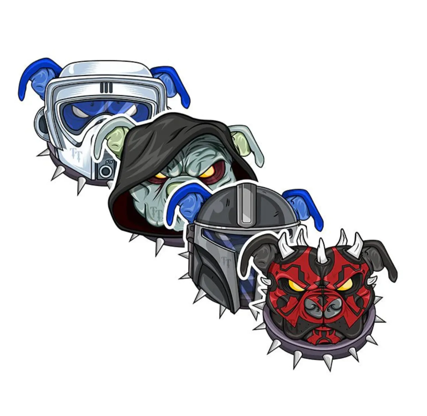 Product image for Danger Dog SW 2024 Sticker Set