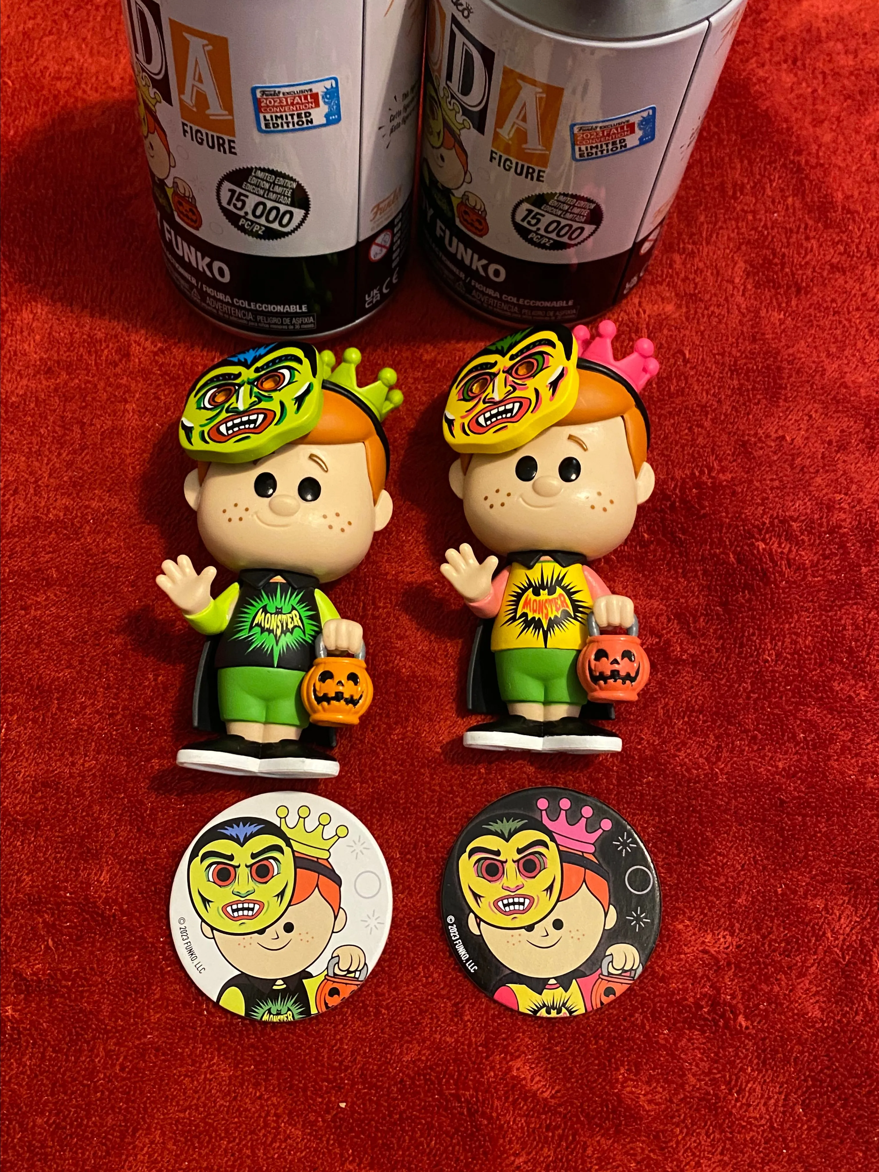 Product image for Freddy Funko Soda Trick Or Treat Glow Chase NYCC 2023 Exclusive LE 2500 Bundle