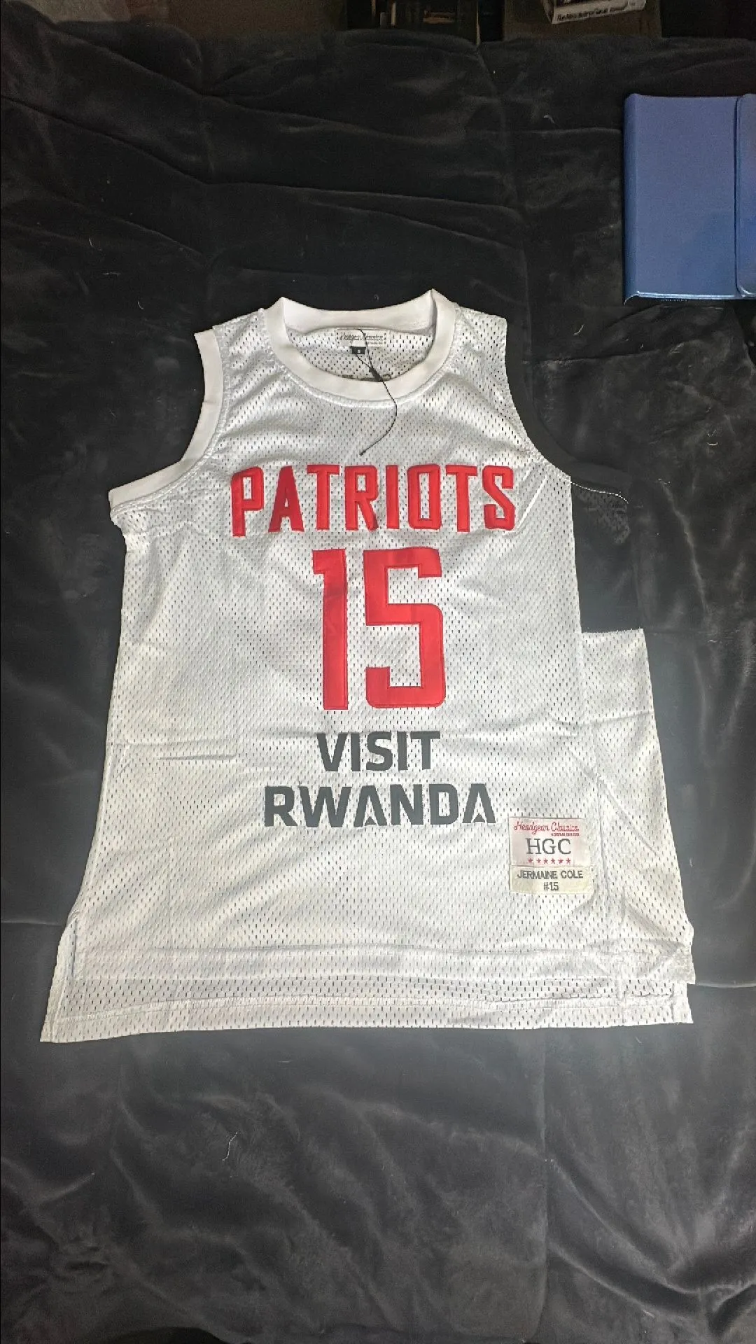 Product image for J Cole International Basketball Jersey Size Small Brand New (Missing Price Tag)