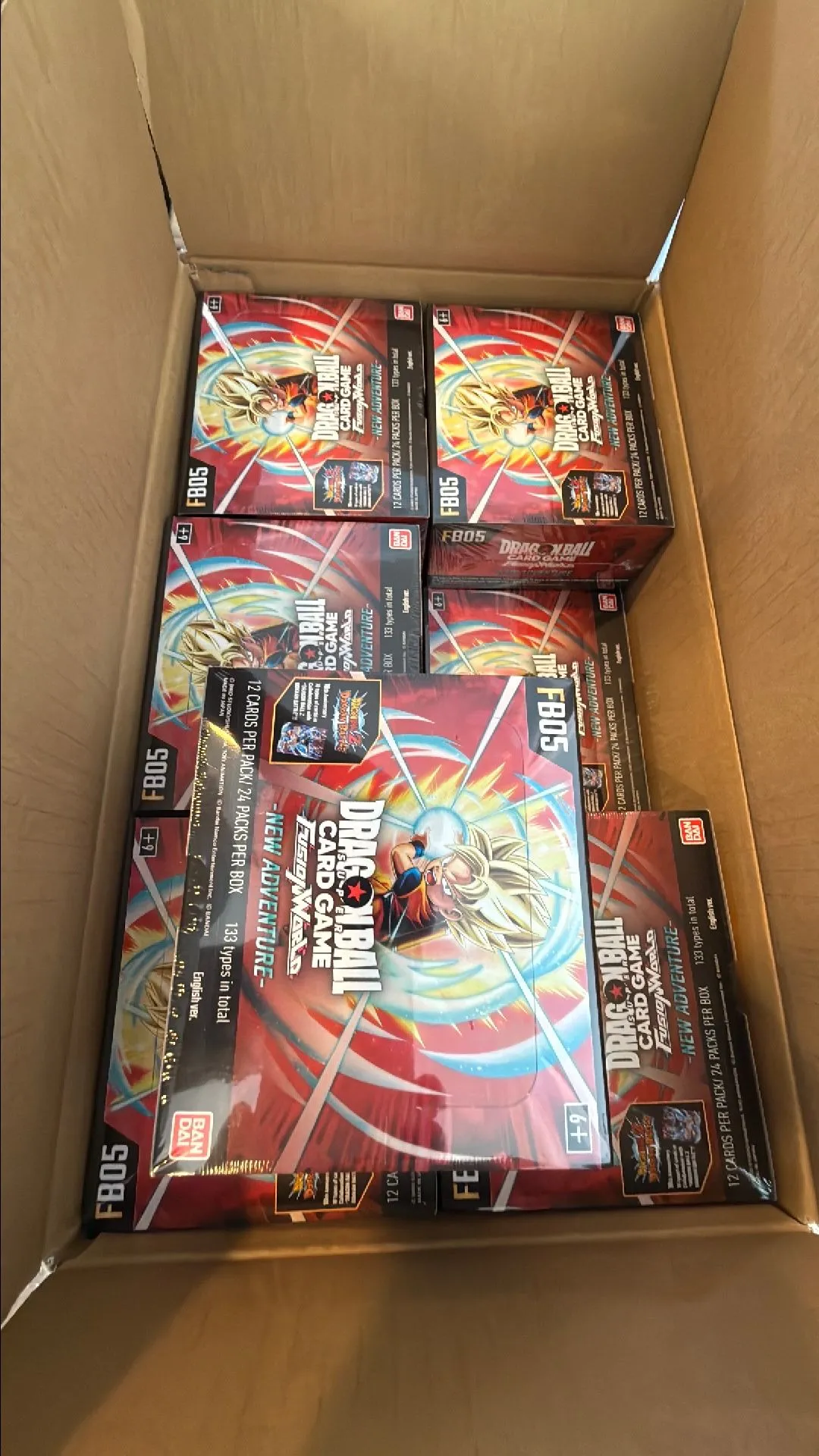 Product image for Dragon Ball Fusion World: New Adventure (FB05) Booster Box