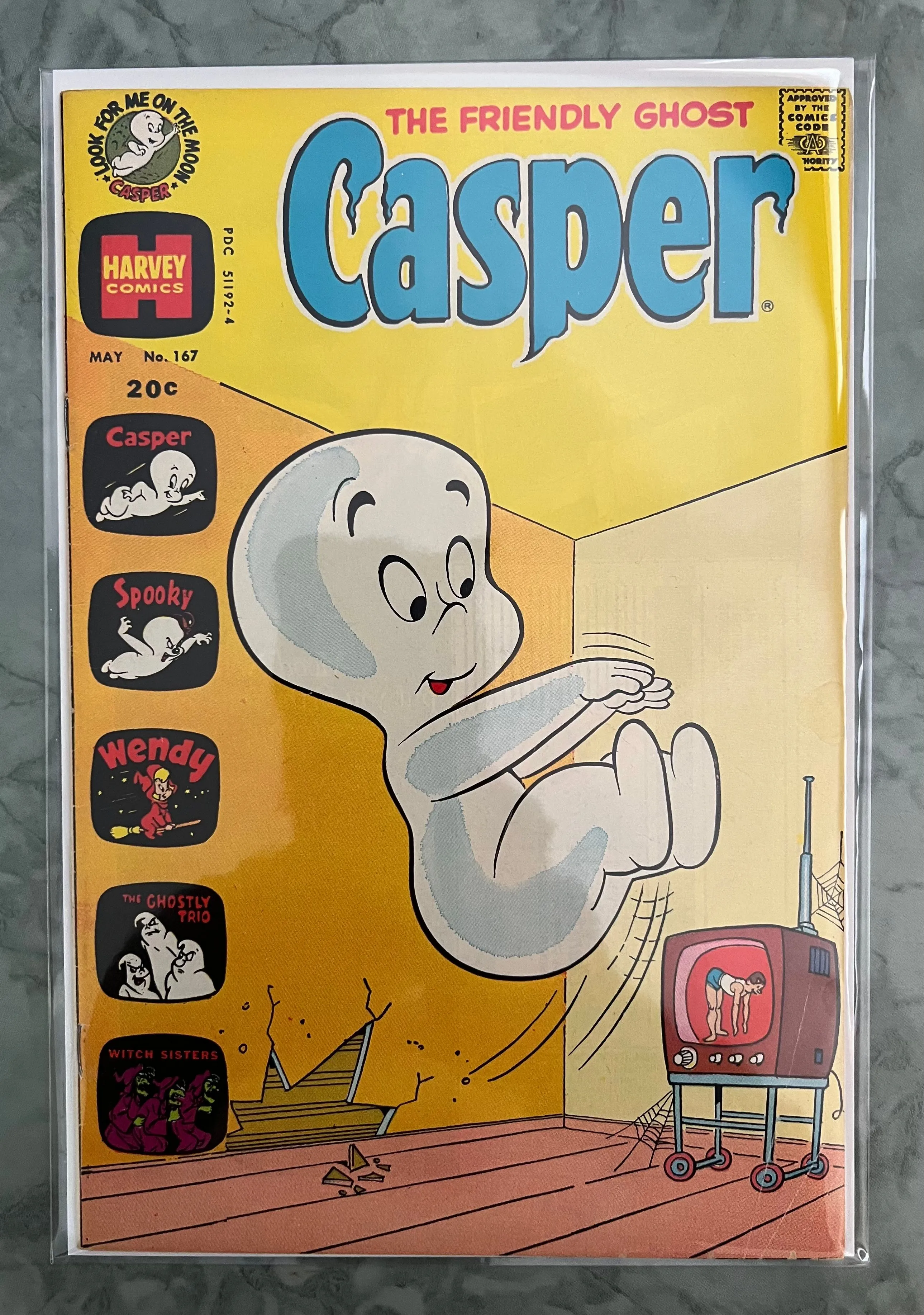 Product image for CASPER THE FRIENDLY GHOST 167 HARVEY 1973
