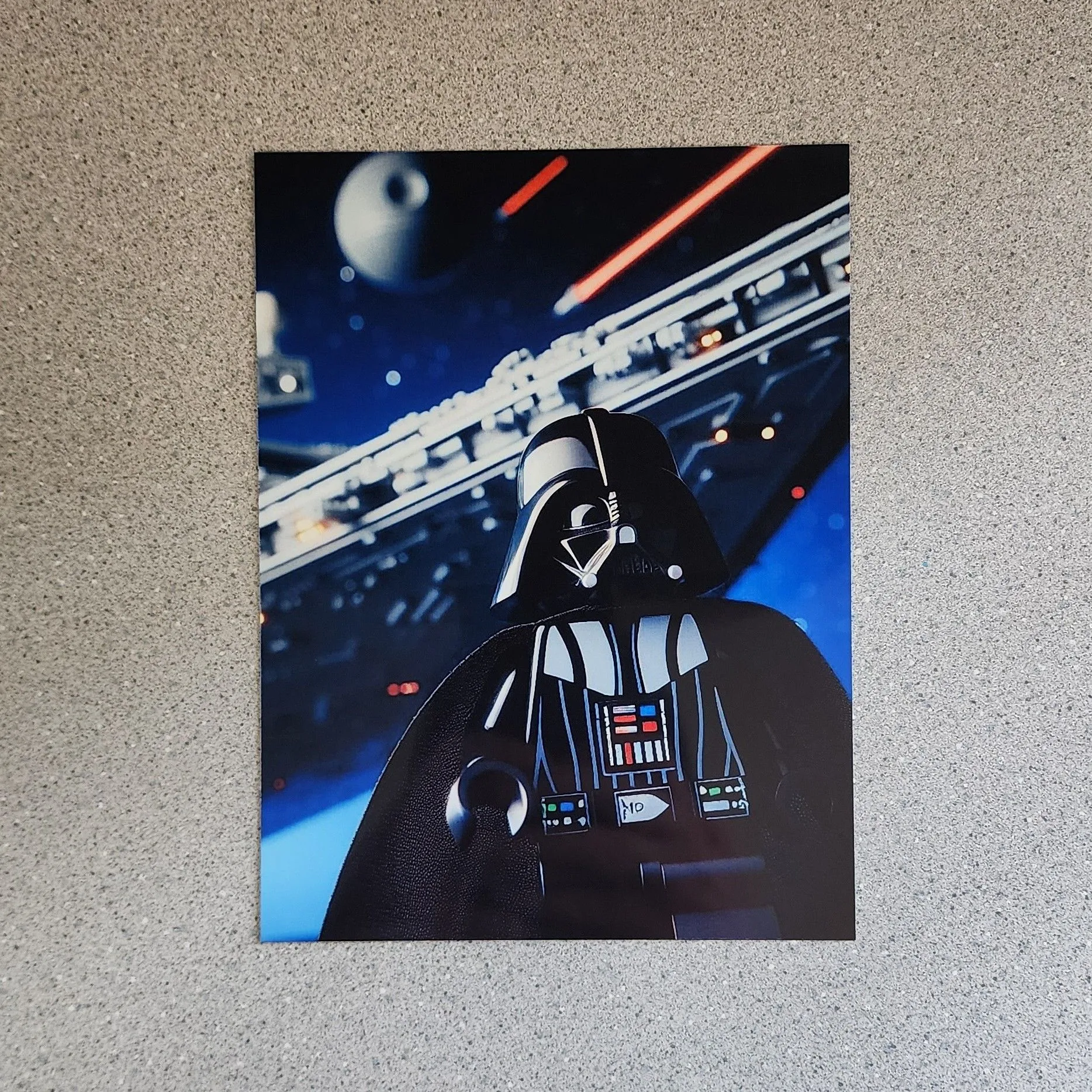 Product image for Lego Darth Vader Metal Print