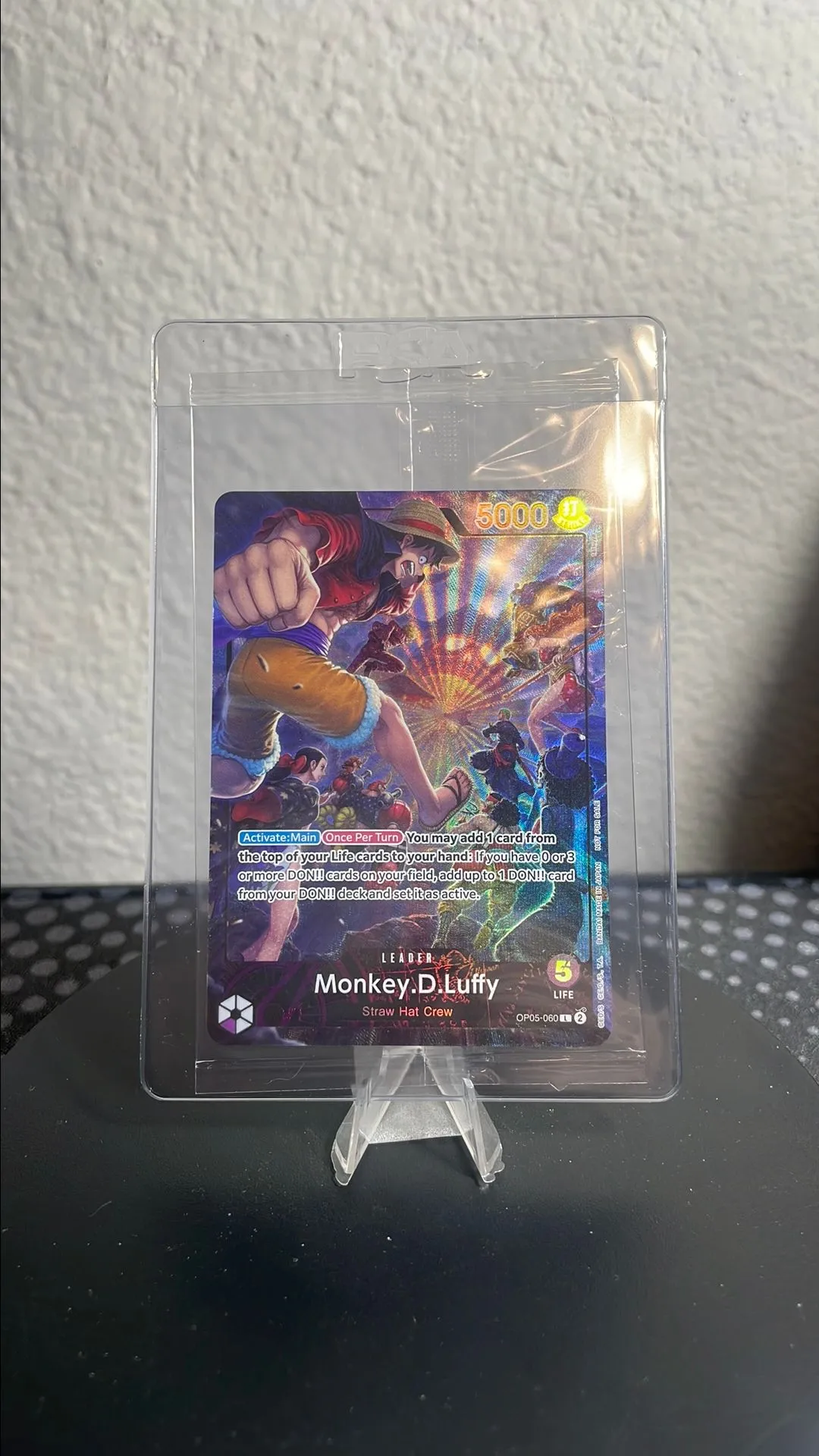 Product image for PSA Promo Luffy Leader OP05-060