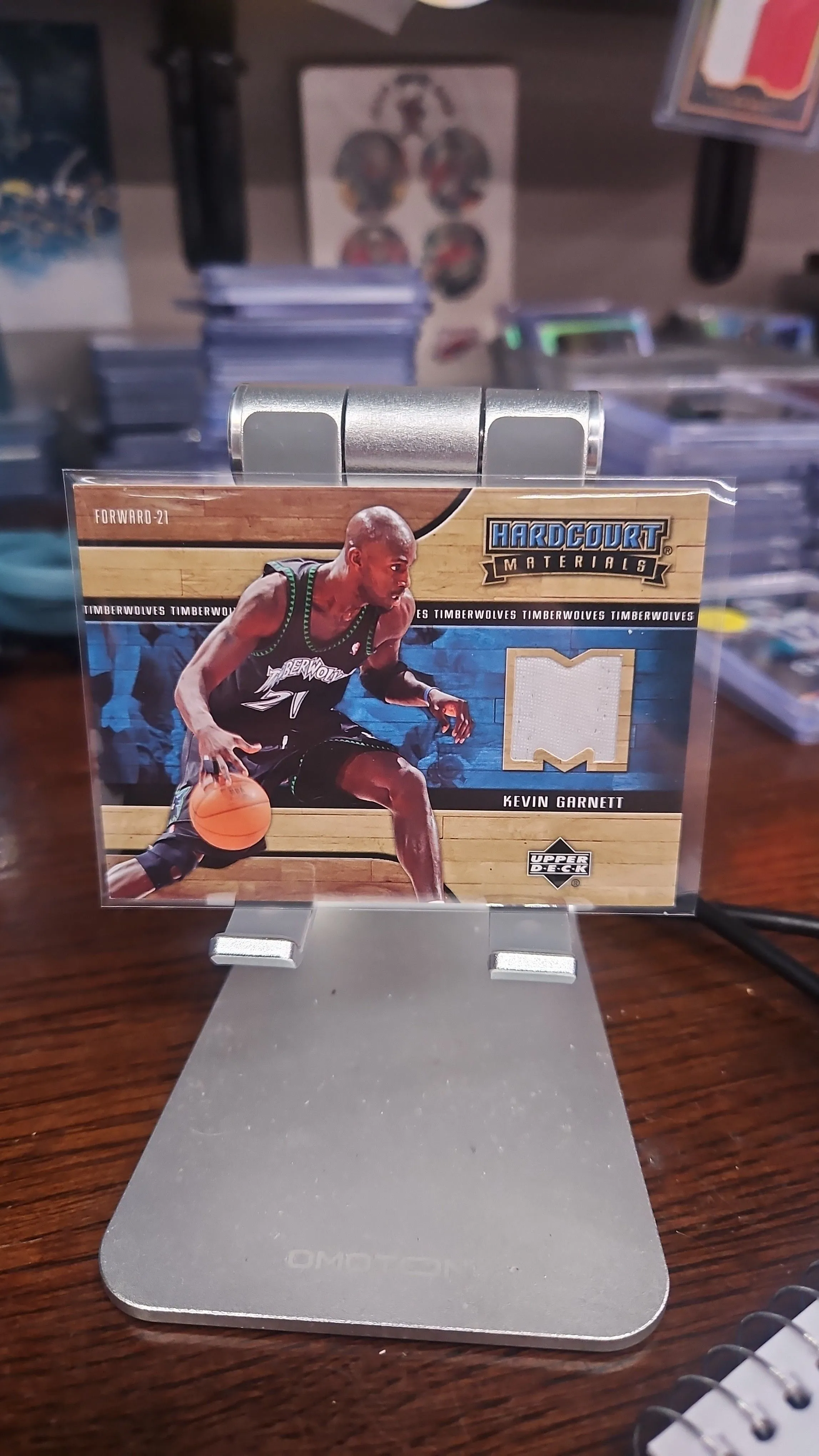 Product image for Kevin Garnett Game Used Patch....2006-07 Hardcourt Materials....Timberwolves 