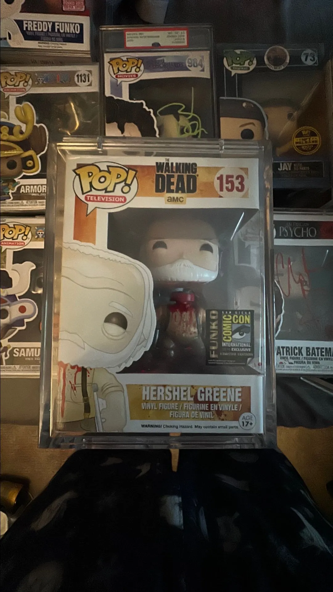 Product image for Headless Hershel comic con sticker