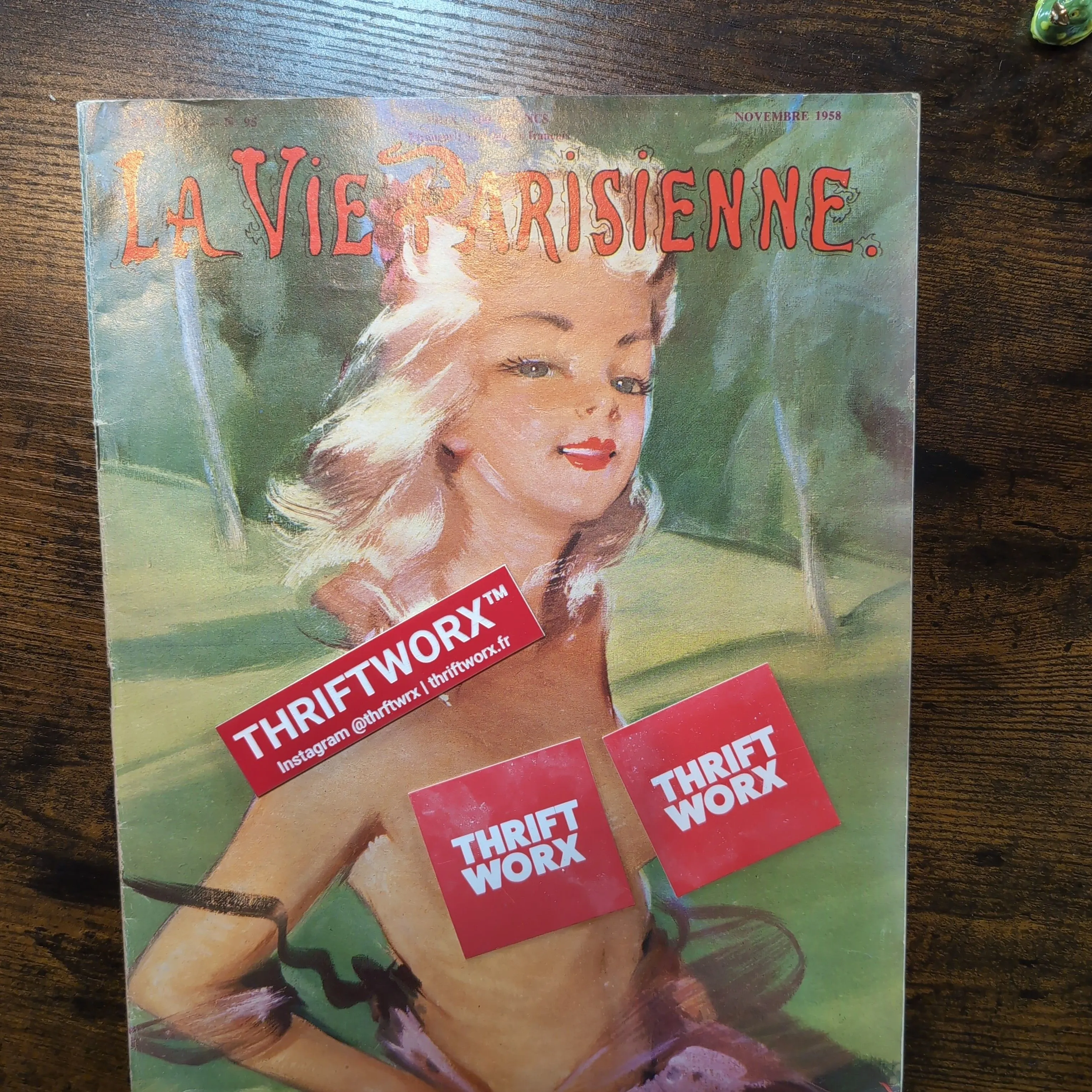 Product image for La Vie Parisienne Magazine November 1958