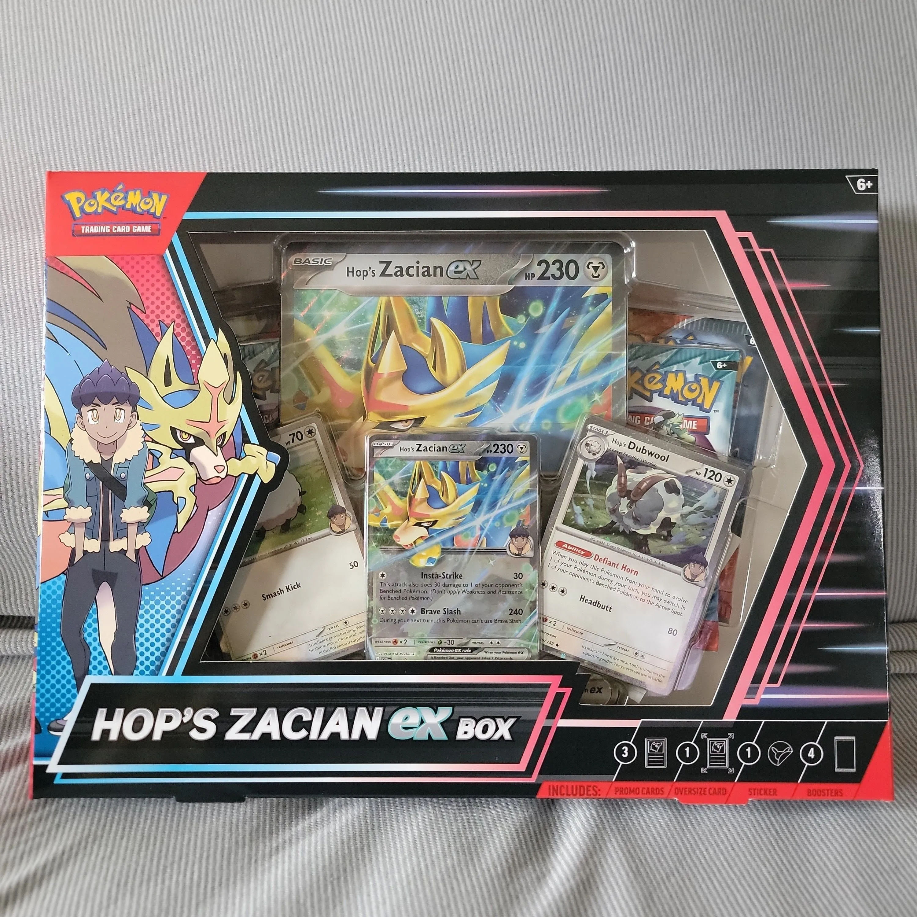 Product image for HOP'S Zacian ex Box