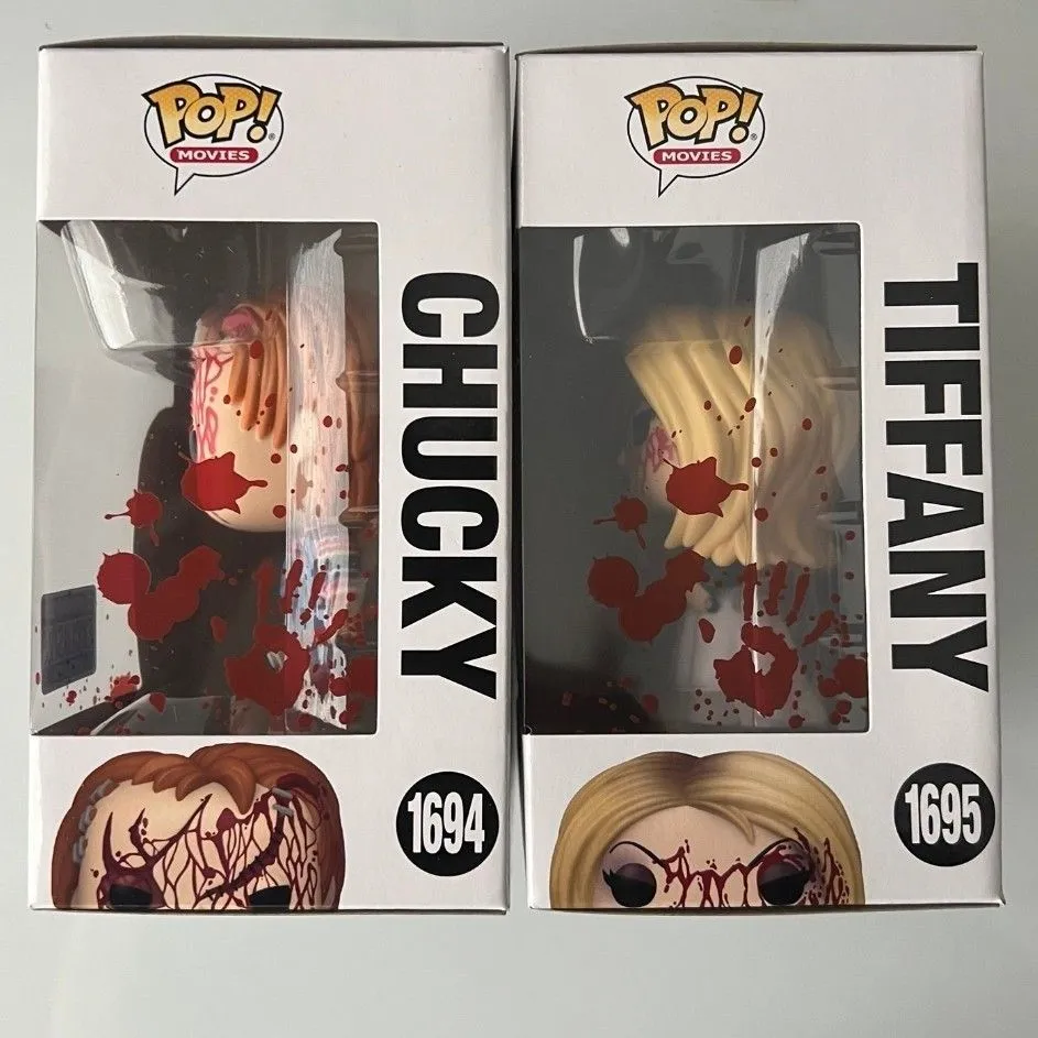 Bloody Chucky and Tiffany Funko pop Bundle 1694, 1695 · Whatnot 