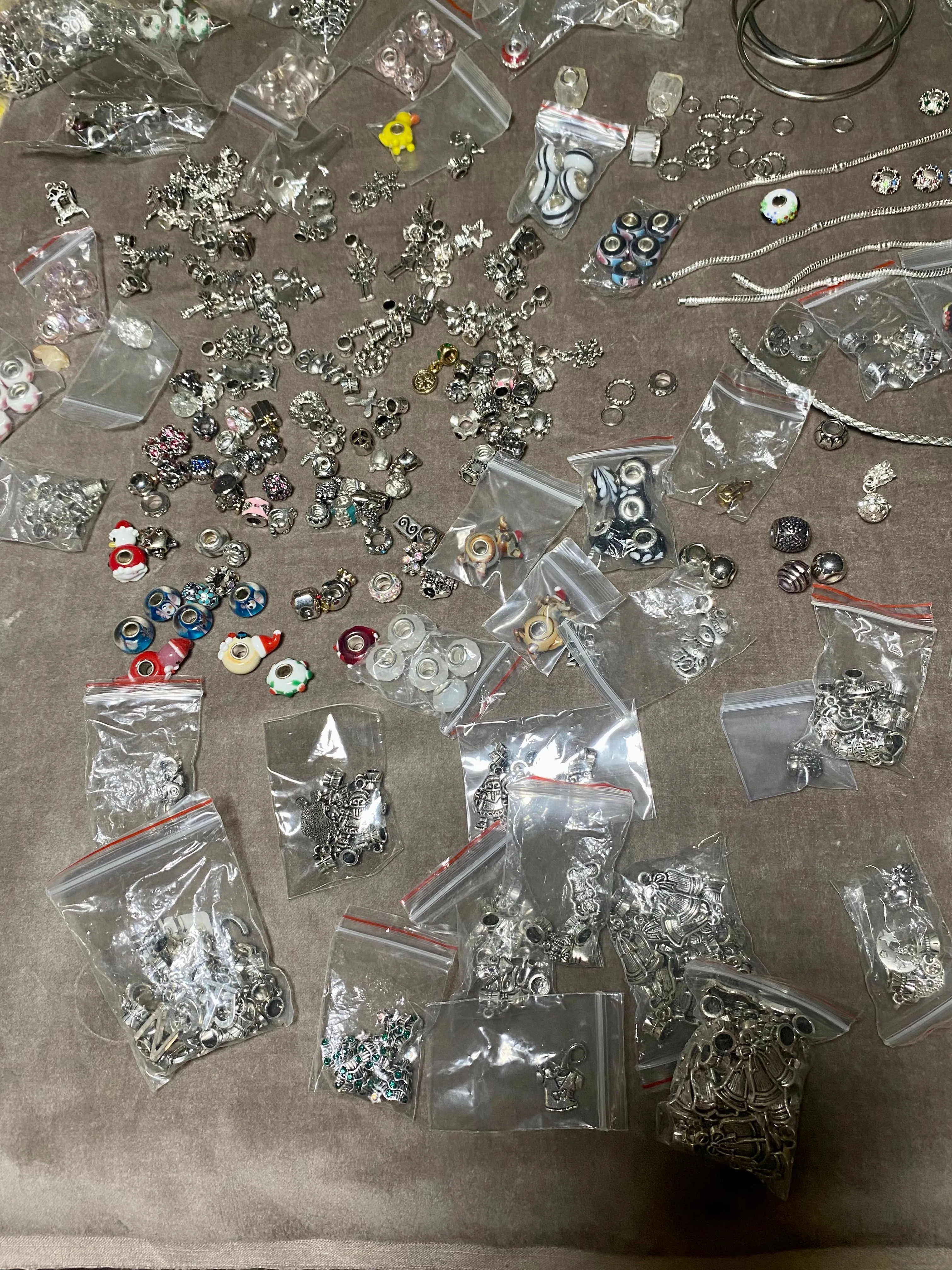 Product image for Pandora bracelets and charms plus tons of Lampwork Beads