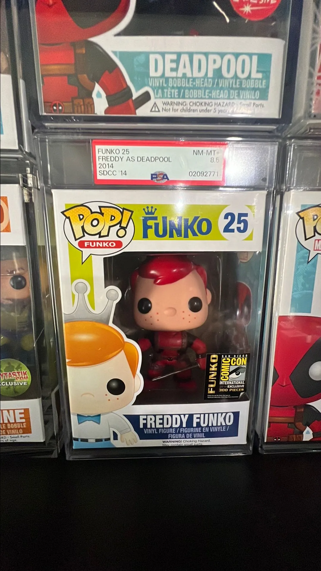 Product image for Freddy Funk as Deadpool #25 (PSA 8.5)