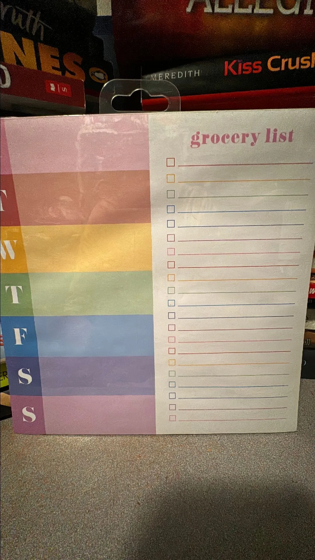 Product image for Grocery list pad