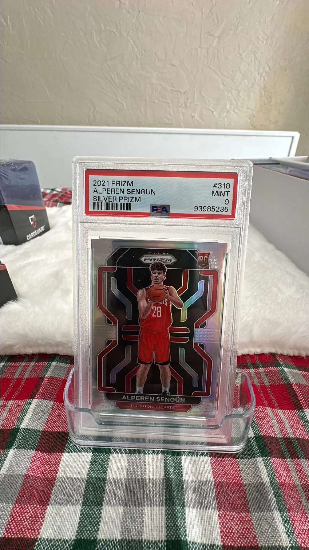 Product image for Sengun PSA 9 PRIZM SILVER rookie