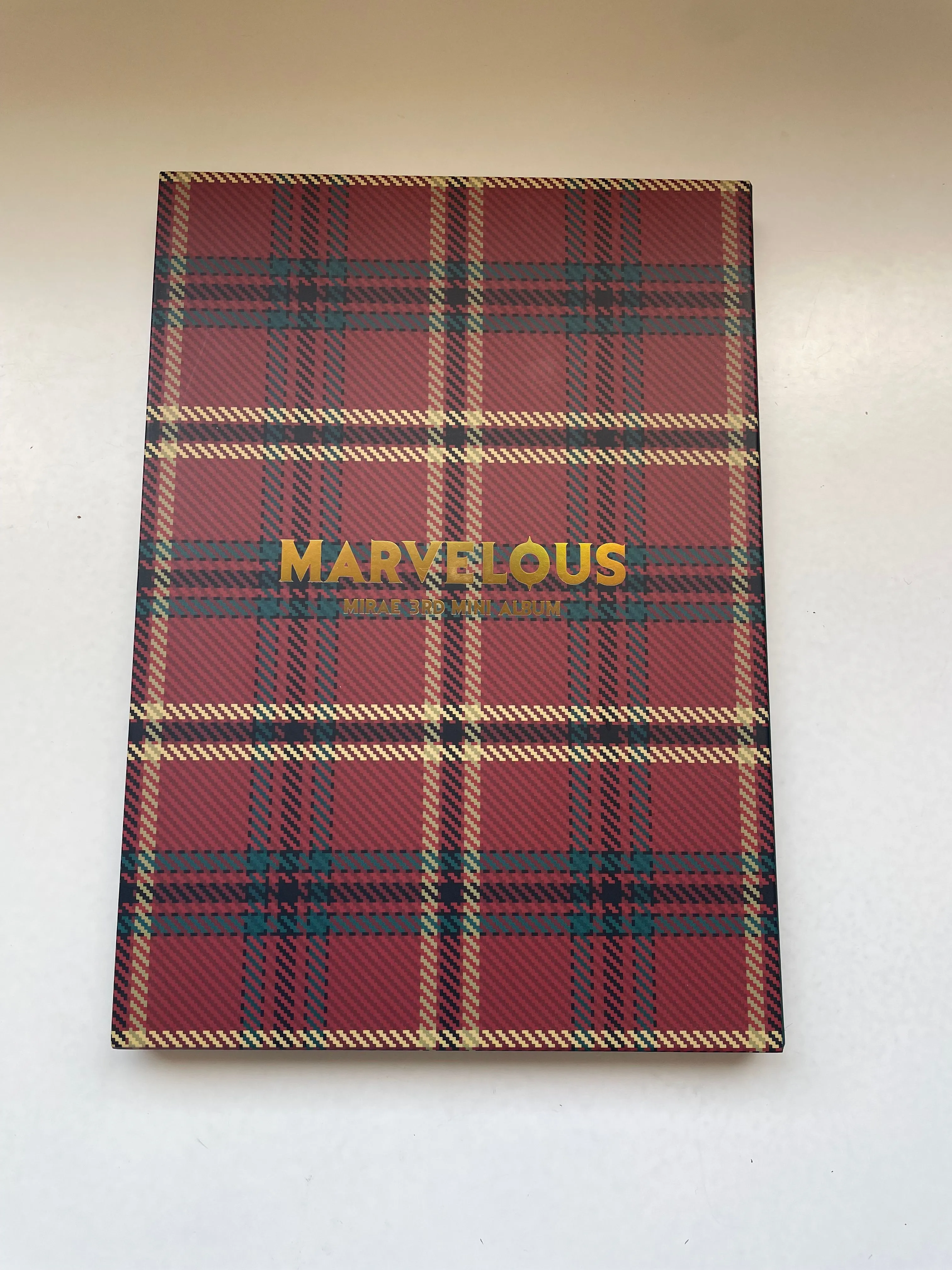Product image for Mirae Albums Marvelous red version album