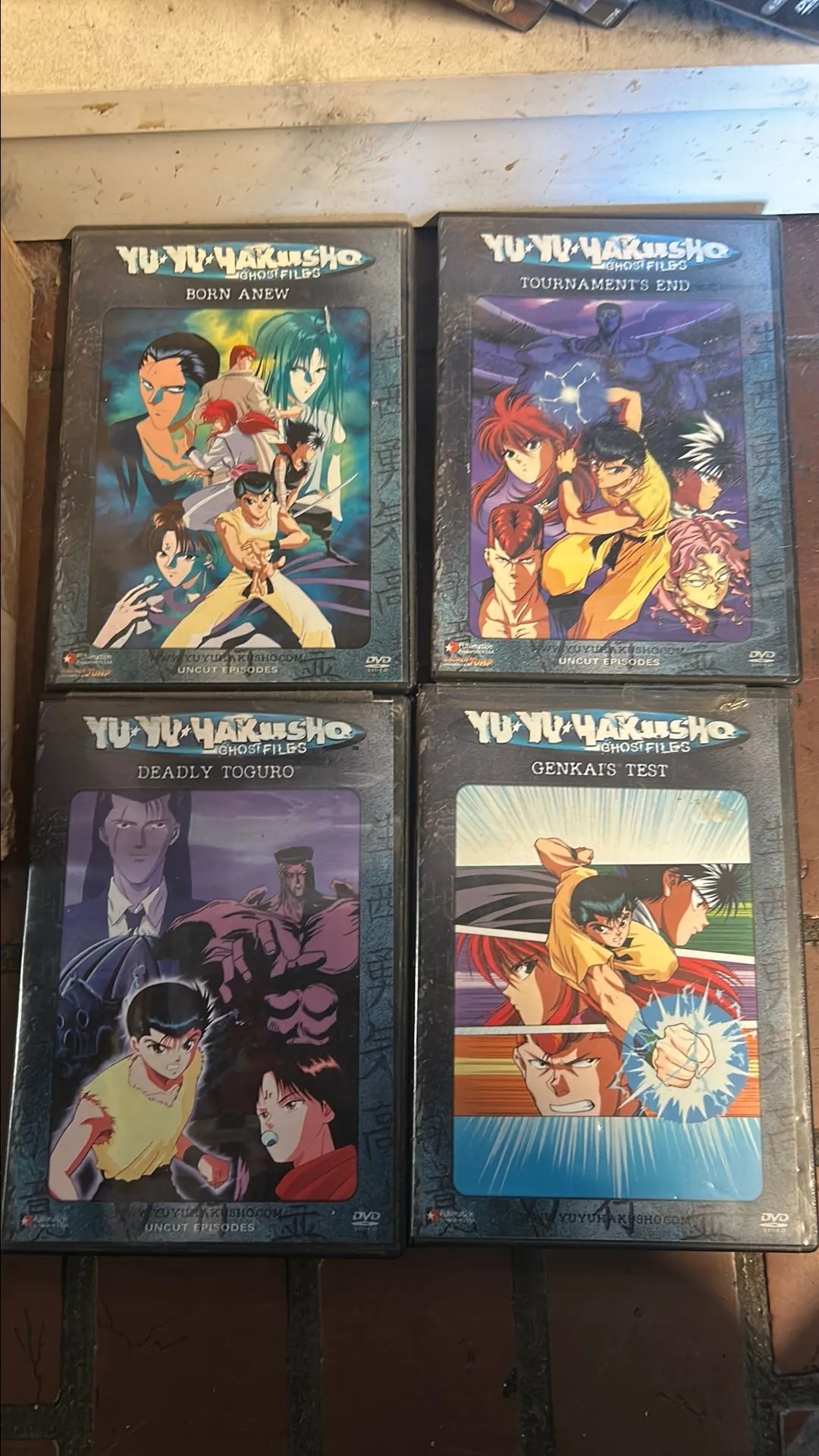 Product image for Yu-Yu-Hakusho Ghost Files uncut episodes 4 discs
