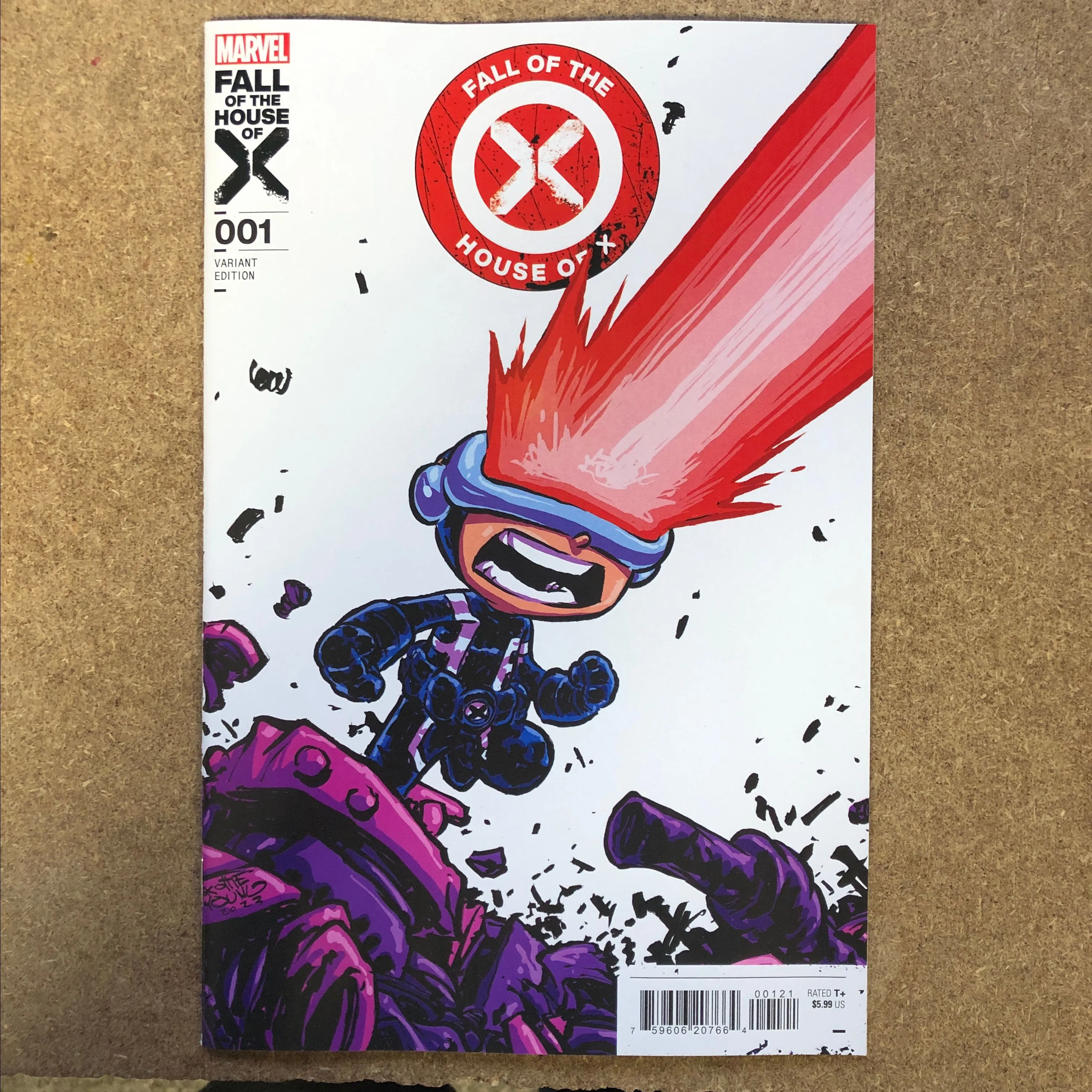 Product image for FALL OF THE HOUSE OF X #1 (2023) SKOTTIE YOUNG VARIANT MARVEL COMICS