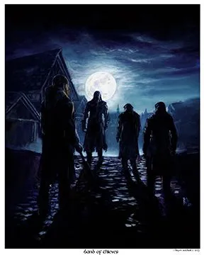Product image for Band of Theives 8"x10" giclée print