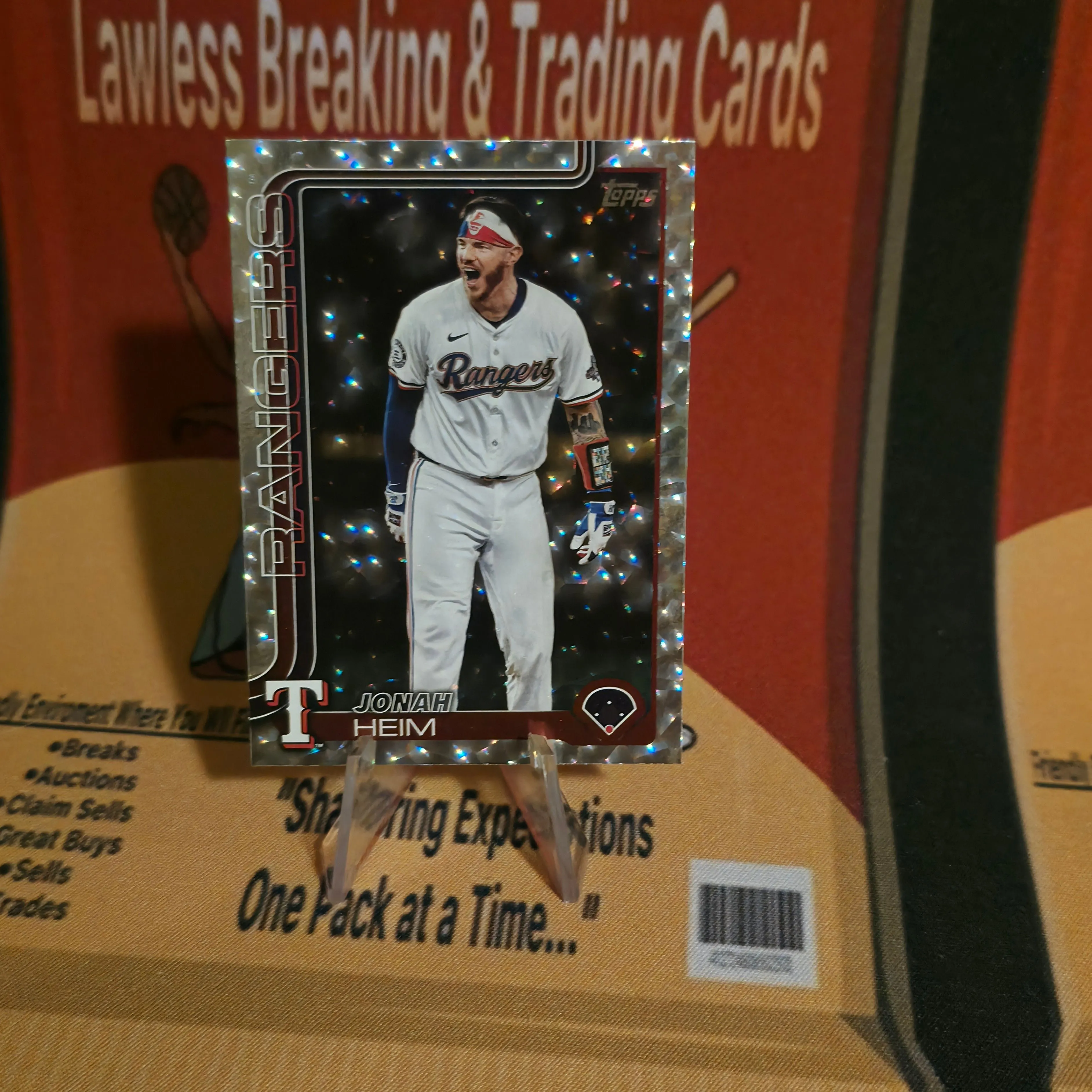 Product image for Jonah Heim DIAMANTE FOIL