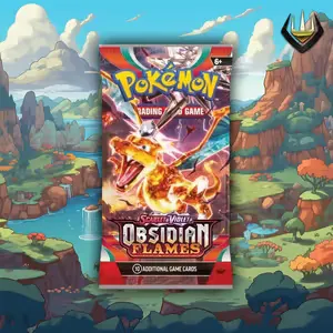 Product image for Obsidian Flames Pokemon Booster Pack [Random Art]