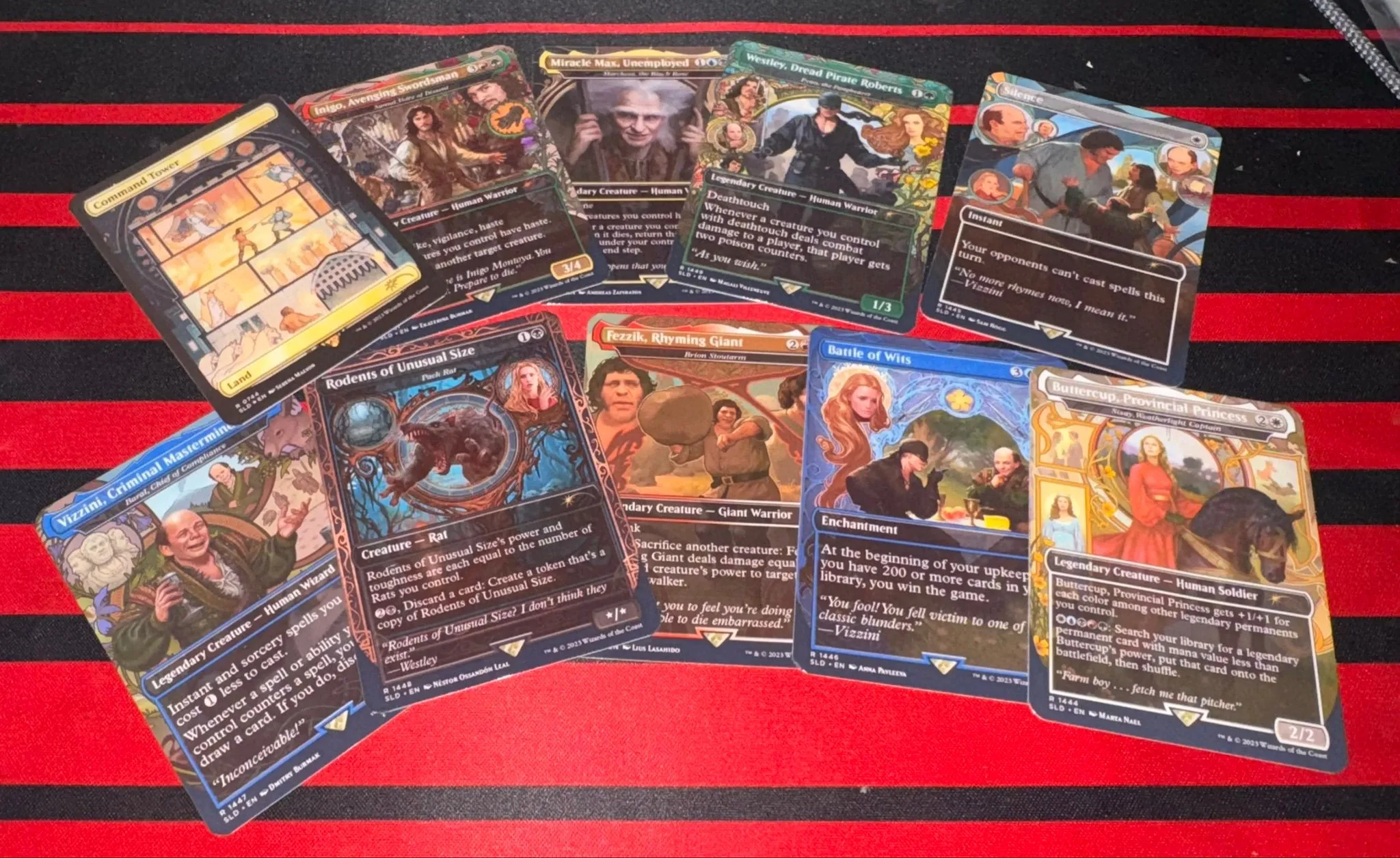 princess bride cards mtg Magic: The Gathering TCG: Secret Lair The New In Magic, Princess Bride