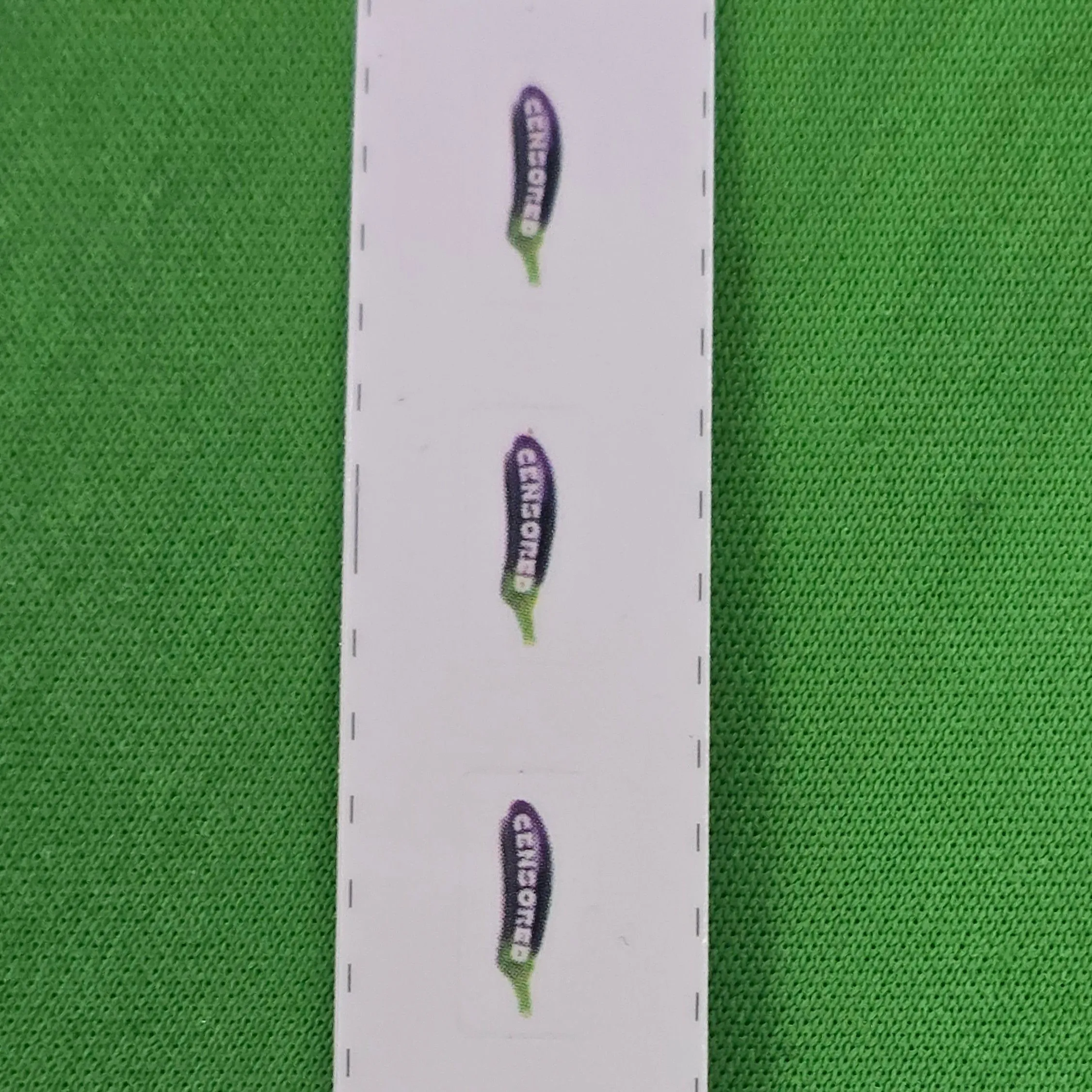 Product image for 25x Eggplant Censored Stickers