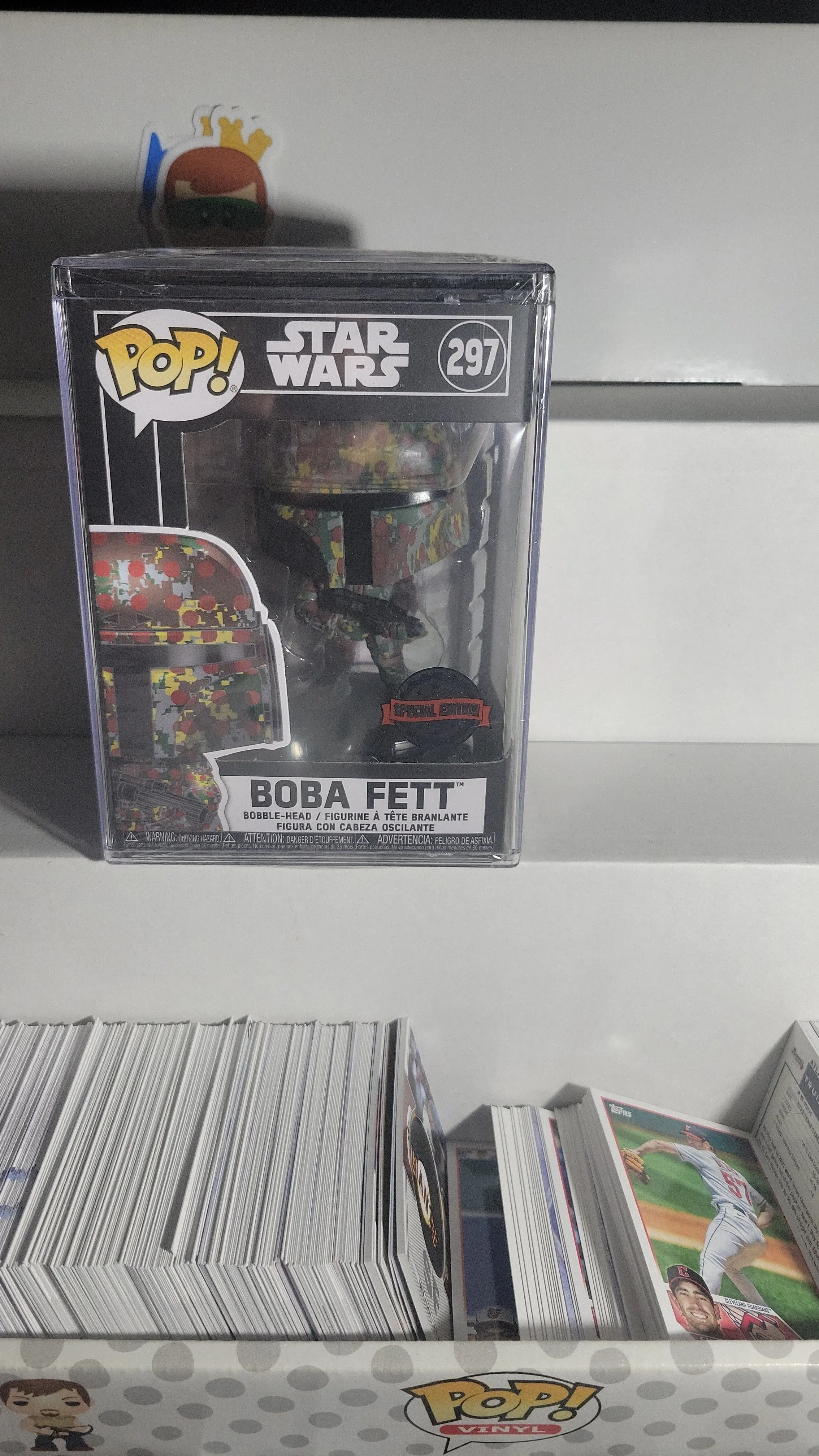 Product image for Boba Fett 297 Special Edition International Sticker 